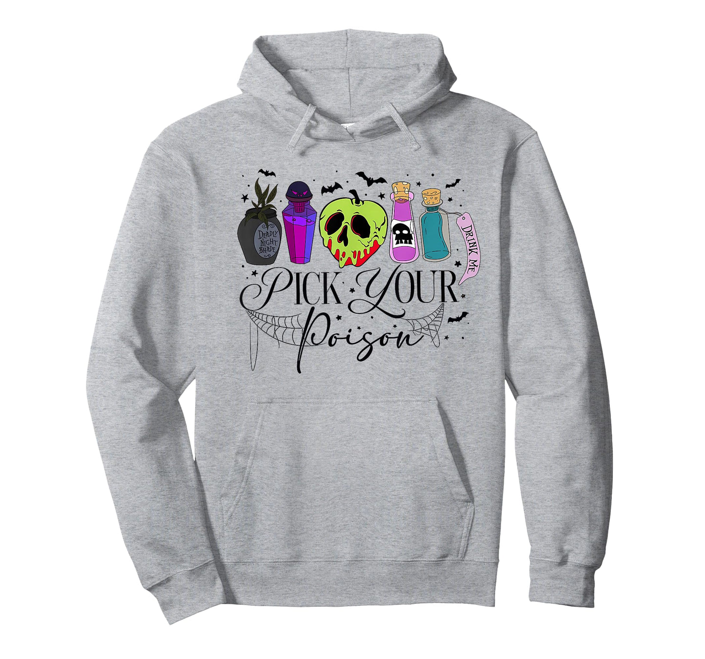 Pick Your Poison Happy Halloween Day Party Spooky Funny T-Shirt