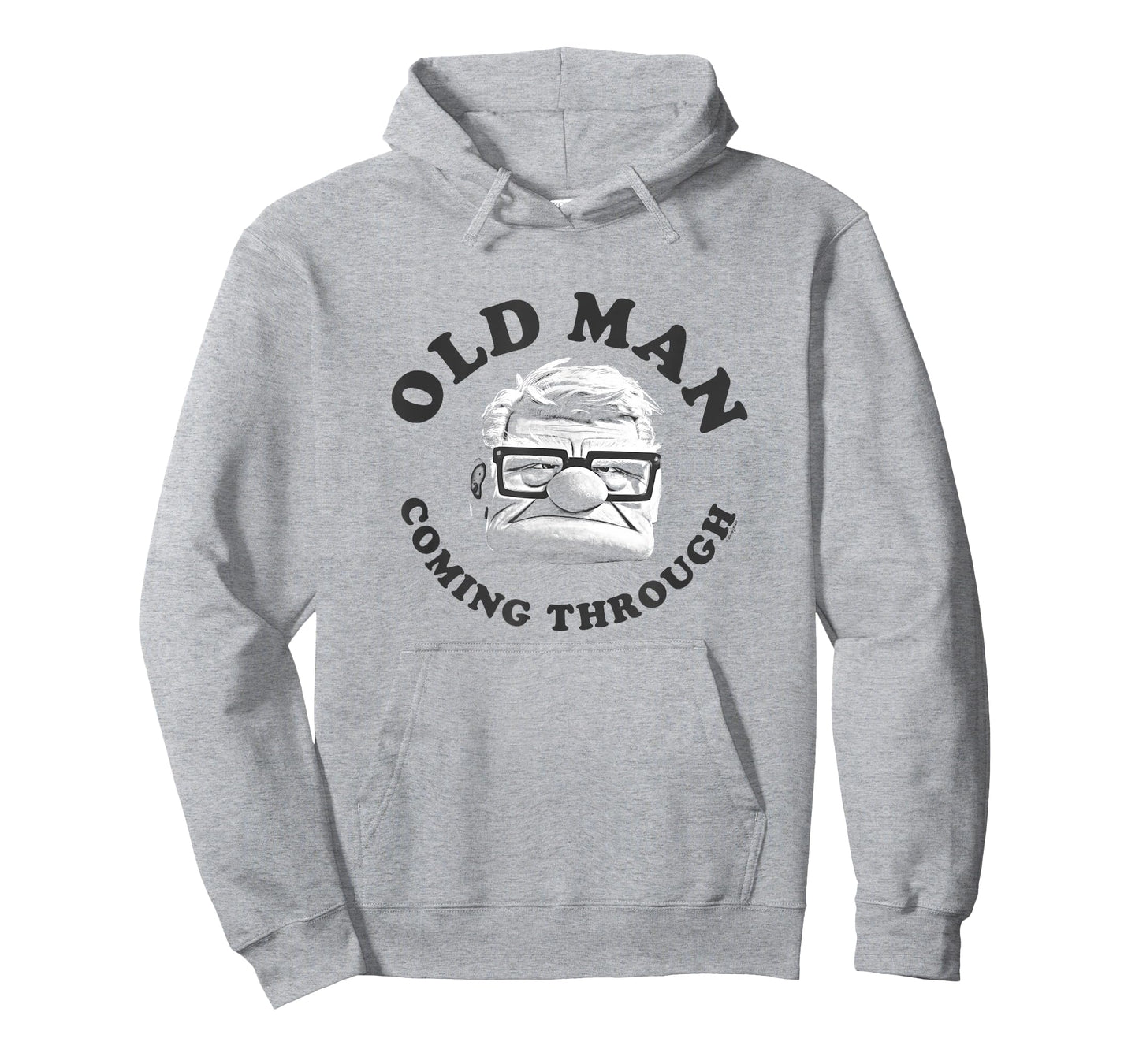 Disney Pixar Up Old Man Coming Through Vintage Carl Face T-Shirt