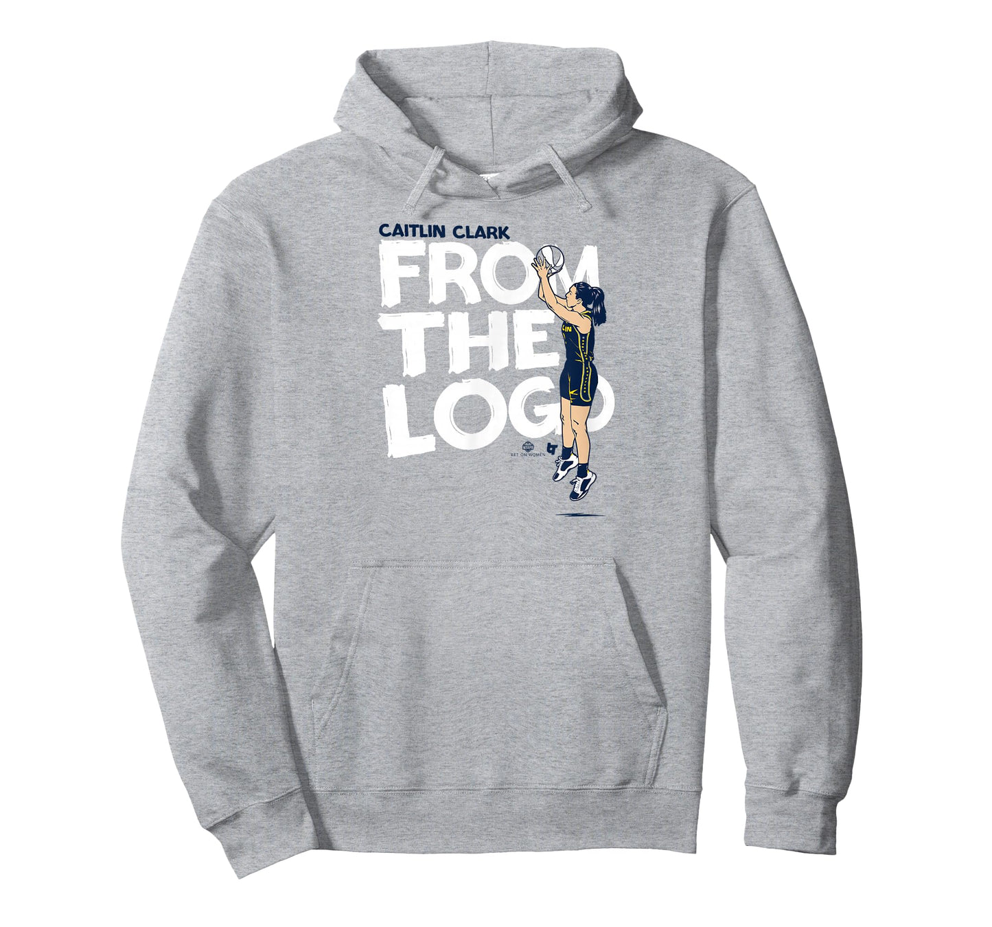 Caitlin Clark: From the Logo - Indiana Basketball T-Shirt