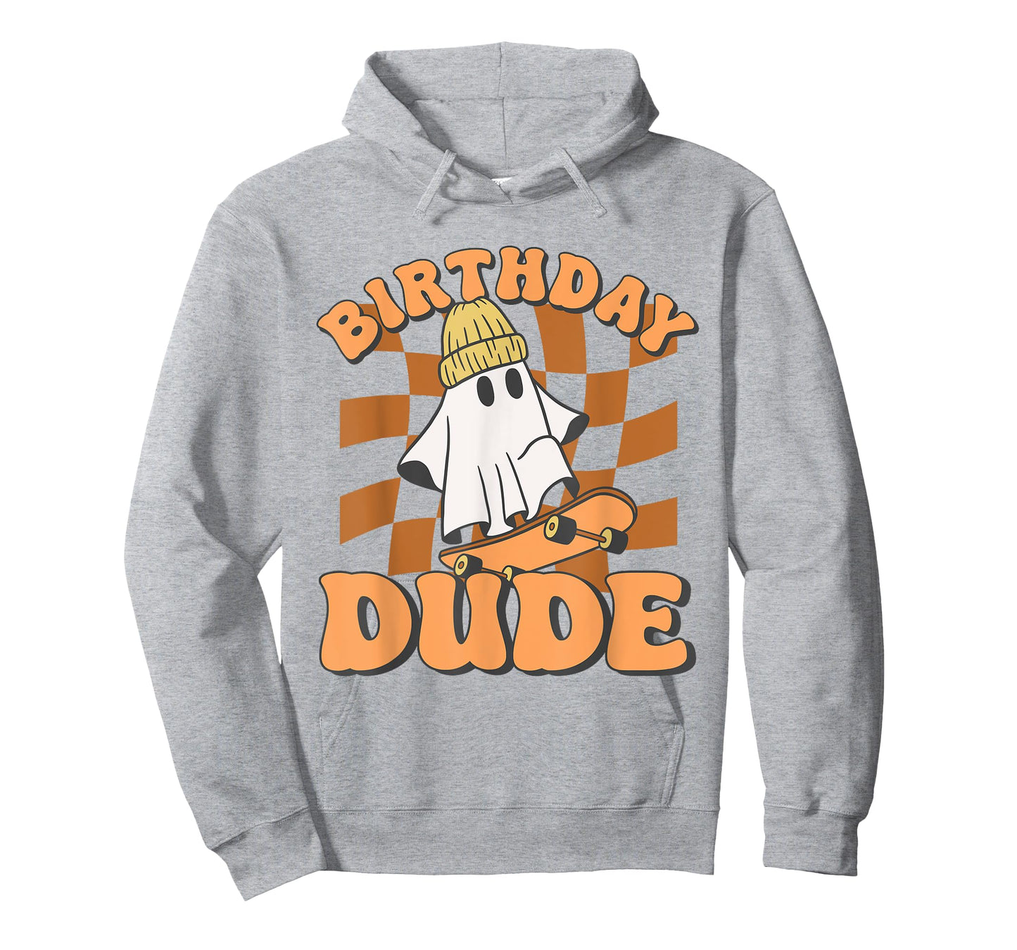 Halloween Ghost October Birthday For Boys Birthday Dude T-Shirt