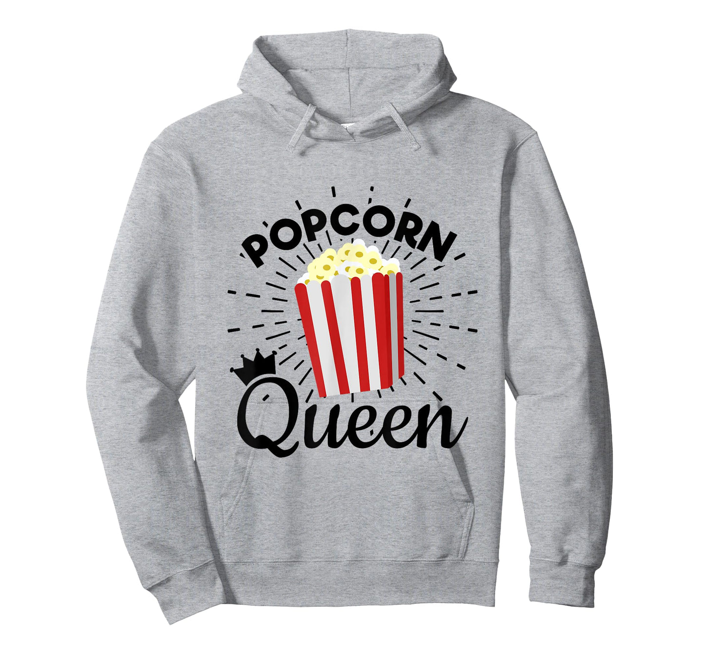 Popcorn Queen Popcorn Lover For Girls T-Shirt