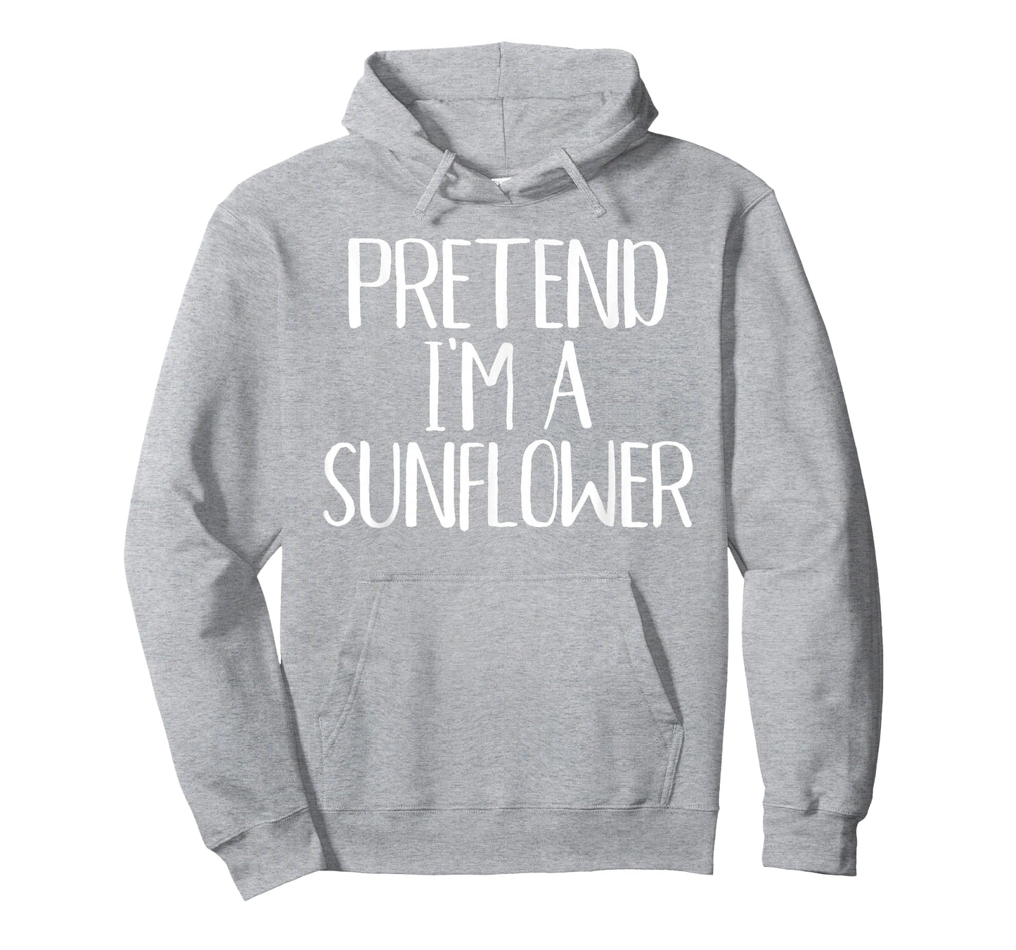 Pretend I'm A Sunflower Costume Family Funny Halloween Party T-Shirt