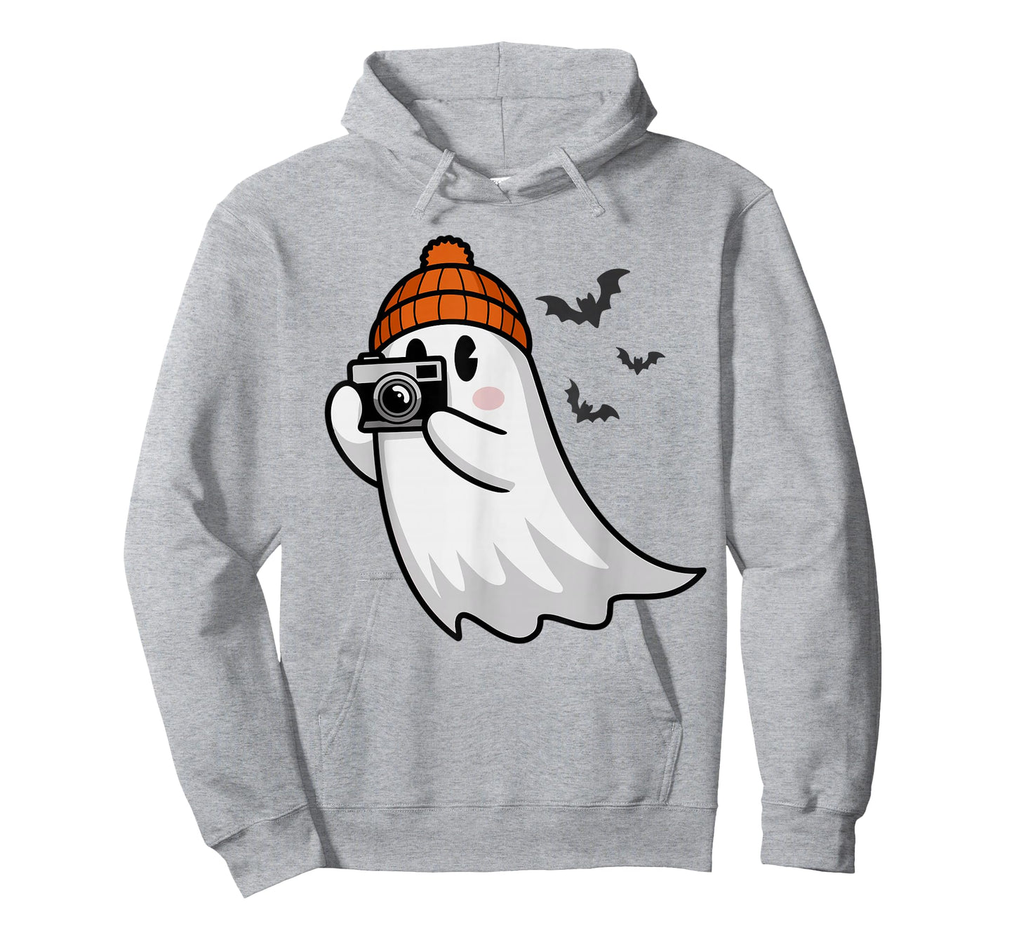 Funny Ghost Photography Camera Spooky Halloween Photographer T-Shirt