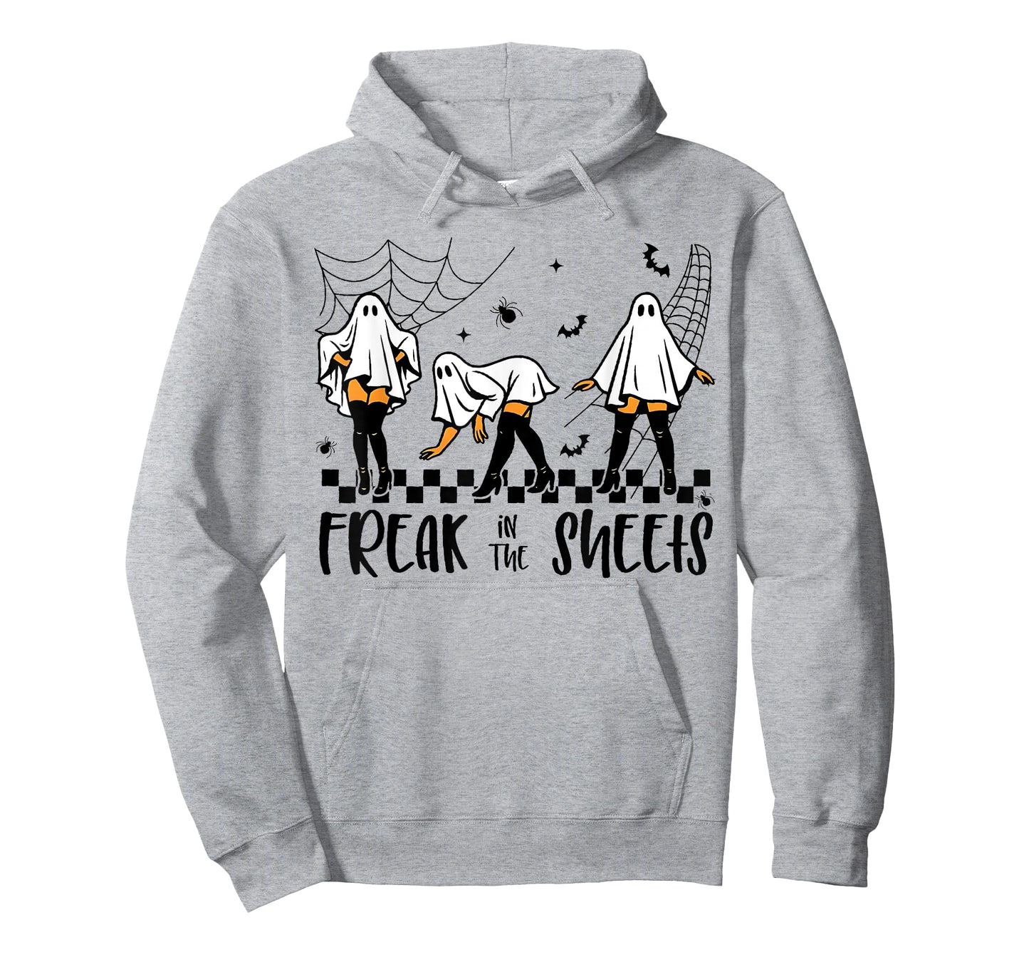 Freak in The Sheets Funny Halloween Sheet Ghost Humor T-Shirt