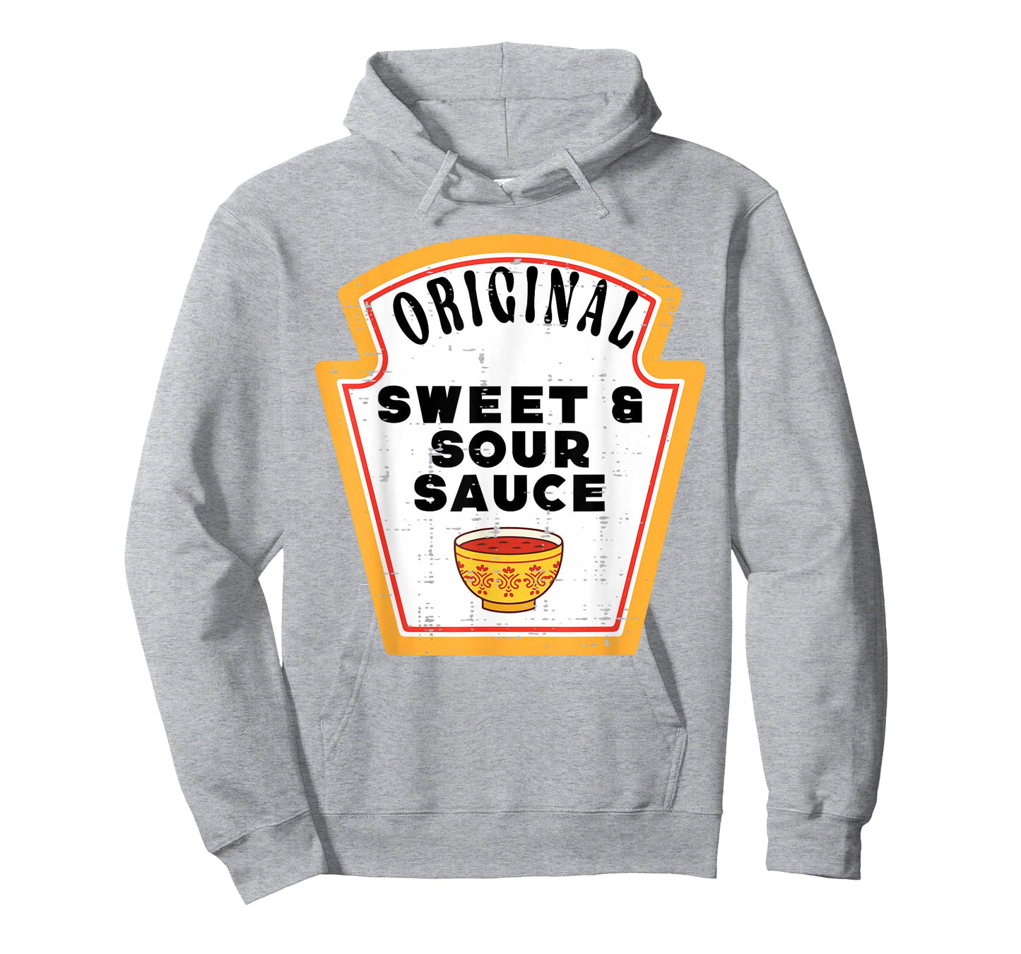 Halloween Sweet Sour Sauce Funny Food Costume Men Women Kids T-Shirt