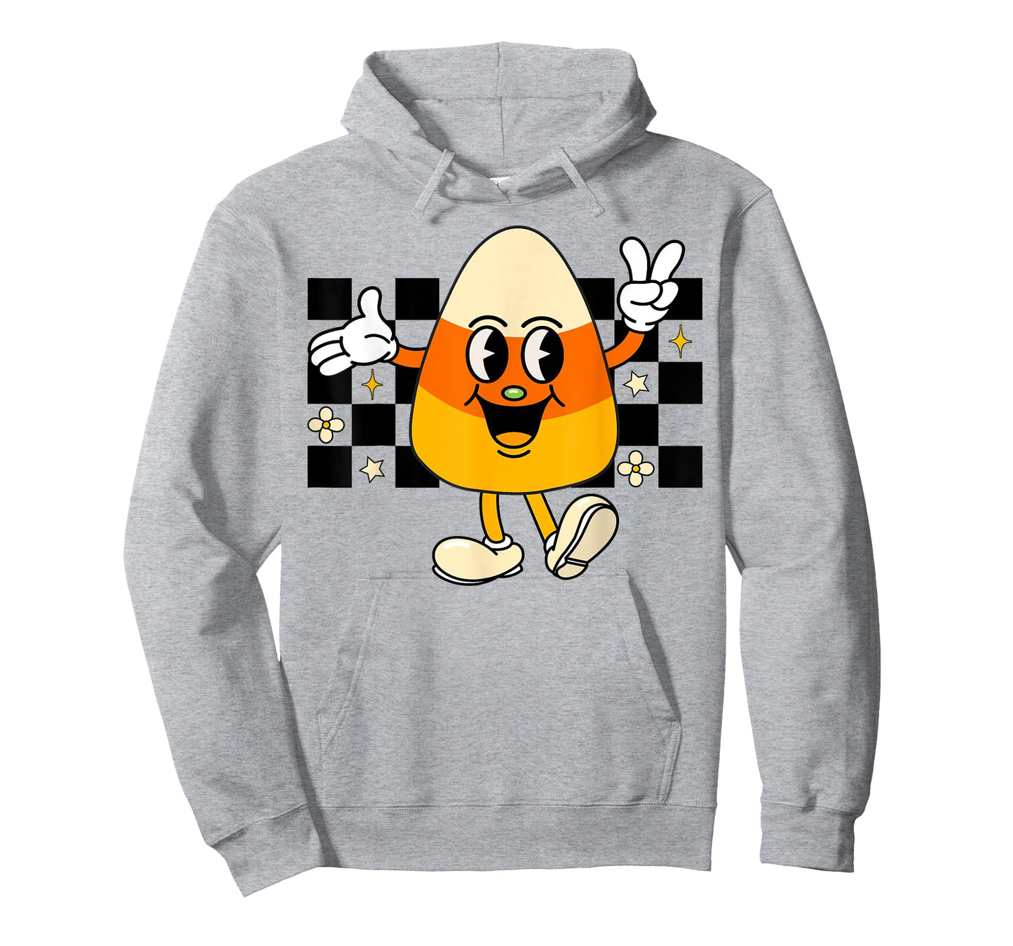Cute Retro Halloween Candy Corn Pumpkin Costume Kids Toddler T-Shirt