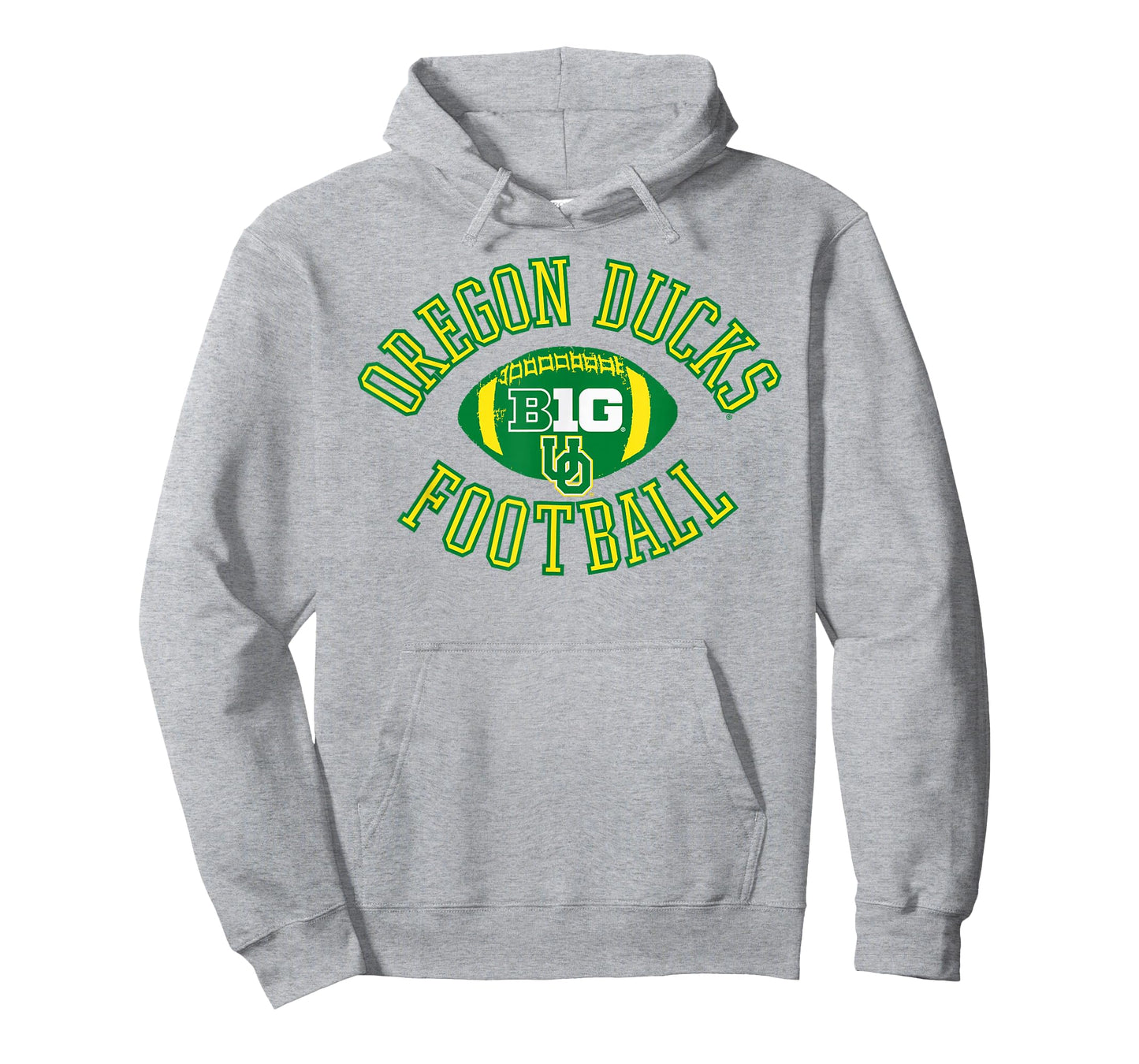 Oregon Ducks Big 10 Football Huddle Logo Officially Licensed T-Shirt