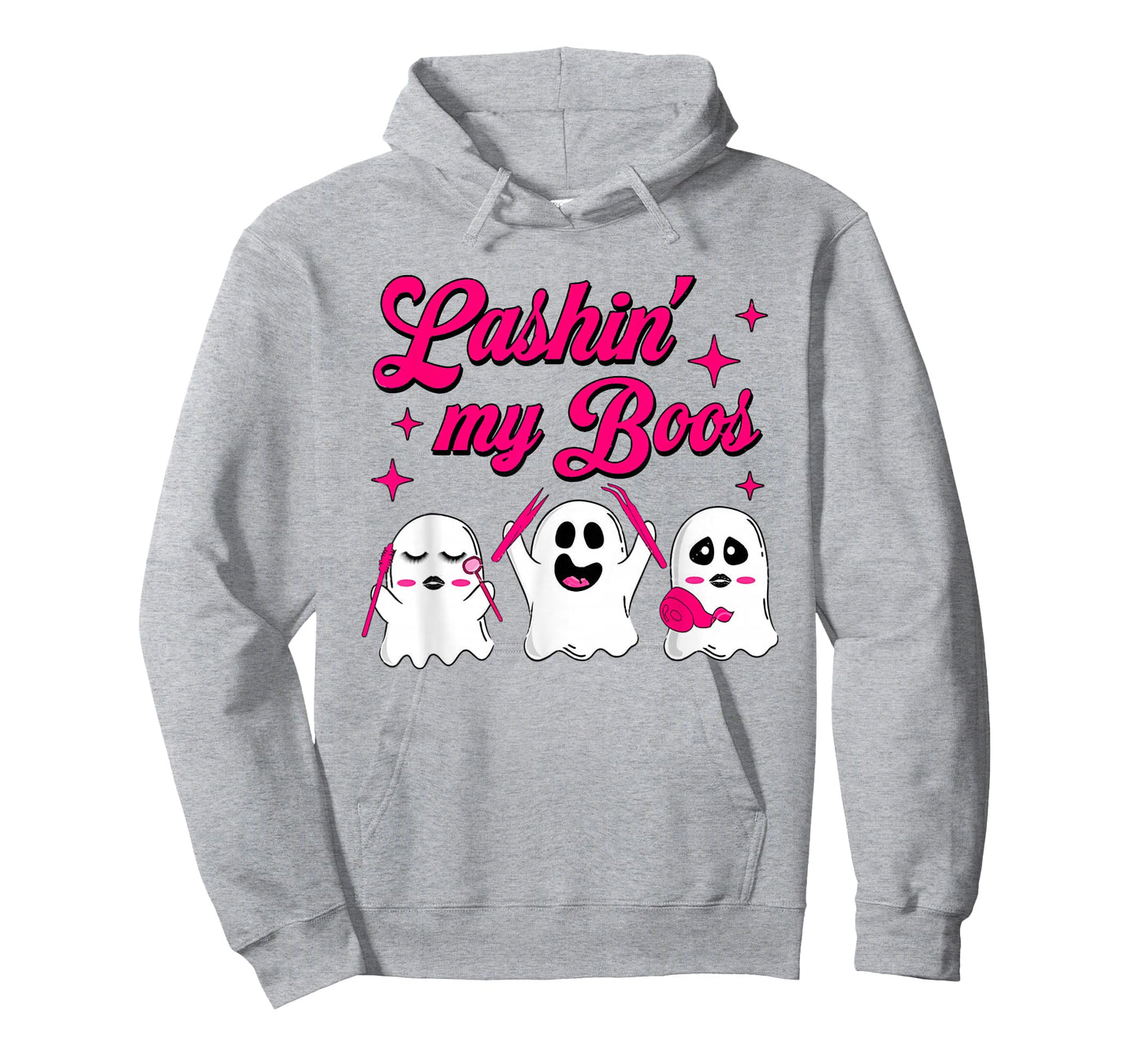 Lashin My Boos Halloween Spooky Lash Artist Lash Tech T-Shirt