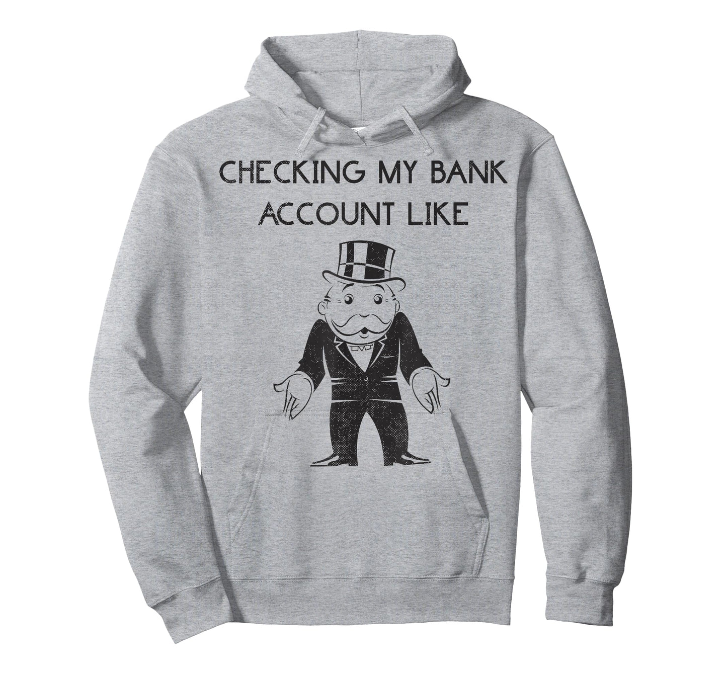 Monopoly Man Checking My Bank Account Like Logo T-Shirt