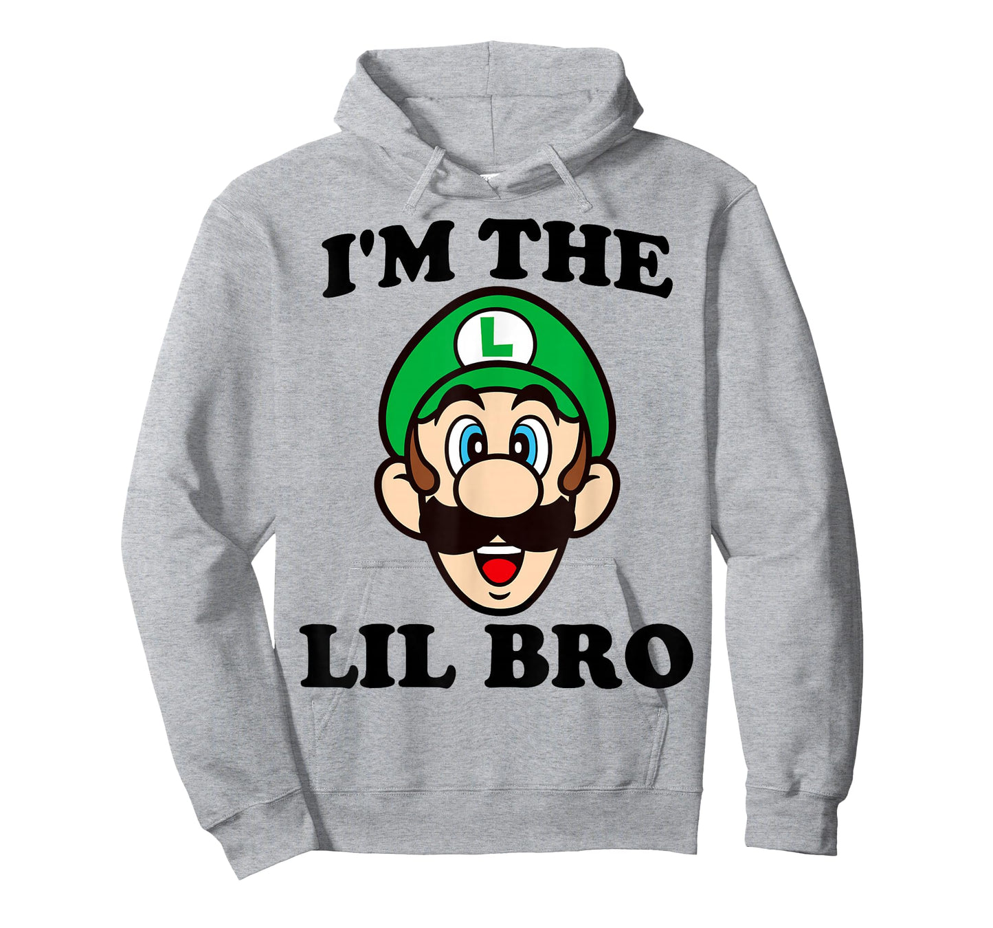 Super Mario Luigi I'm The Lil Bro Portrait T-Shirt