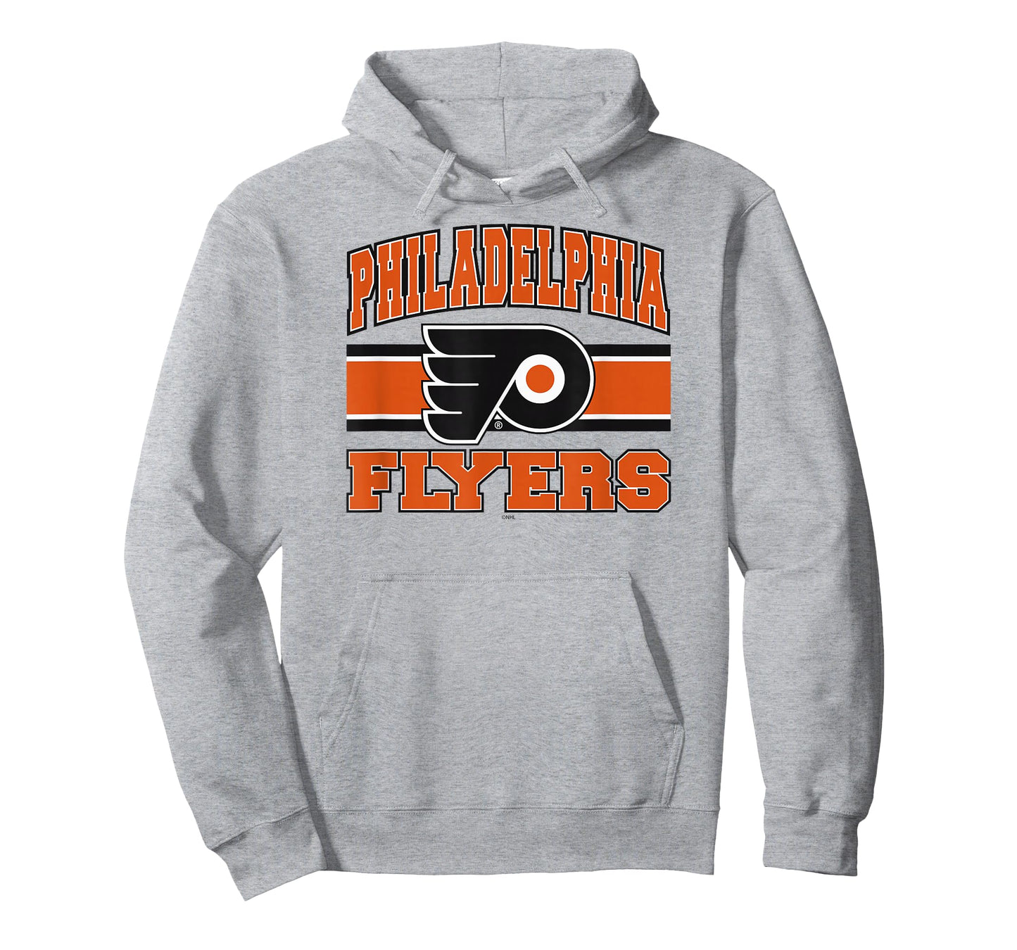 Philadelphia Flyers Stripe Gray Officially Licensed T-Shirt