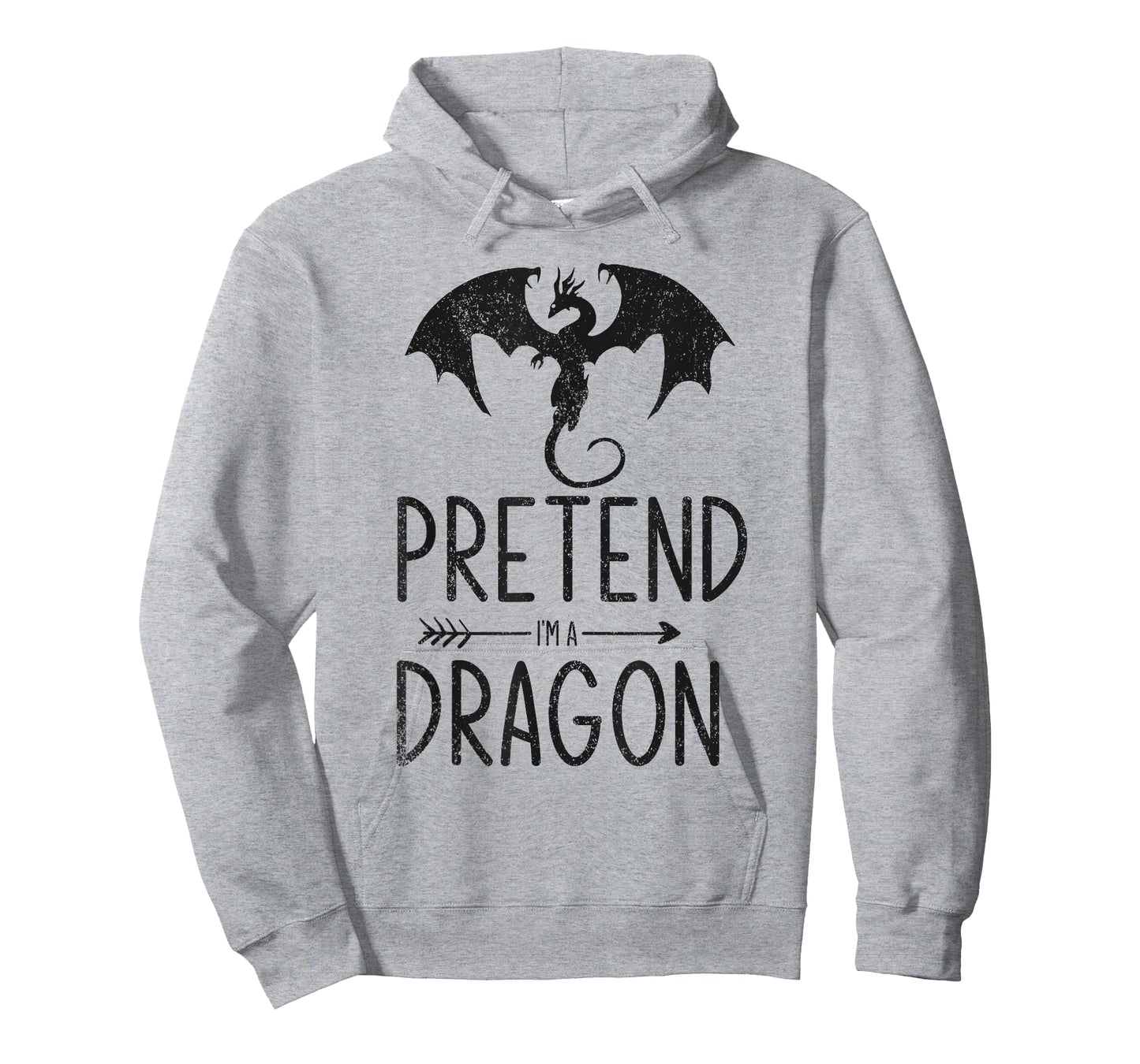 Funny Halloween Costume Pretend I'm A Dragon Birthday Xmas T-Shirt