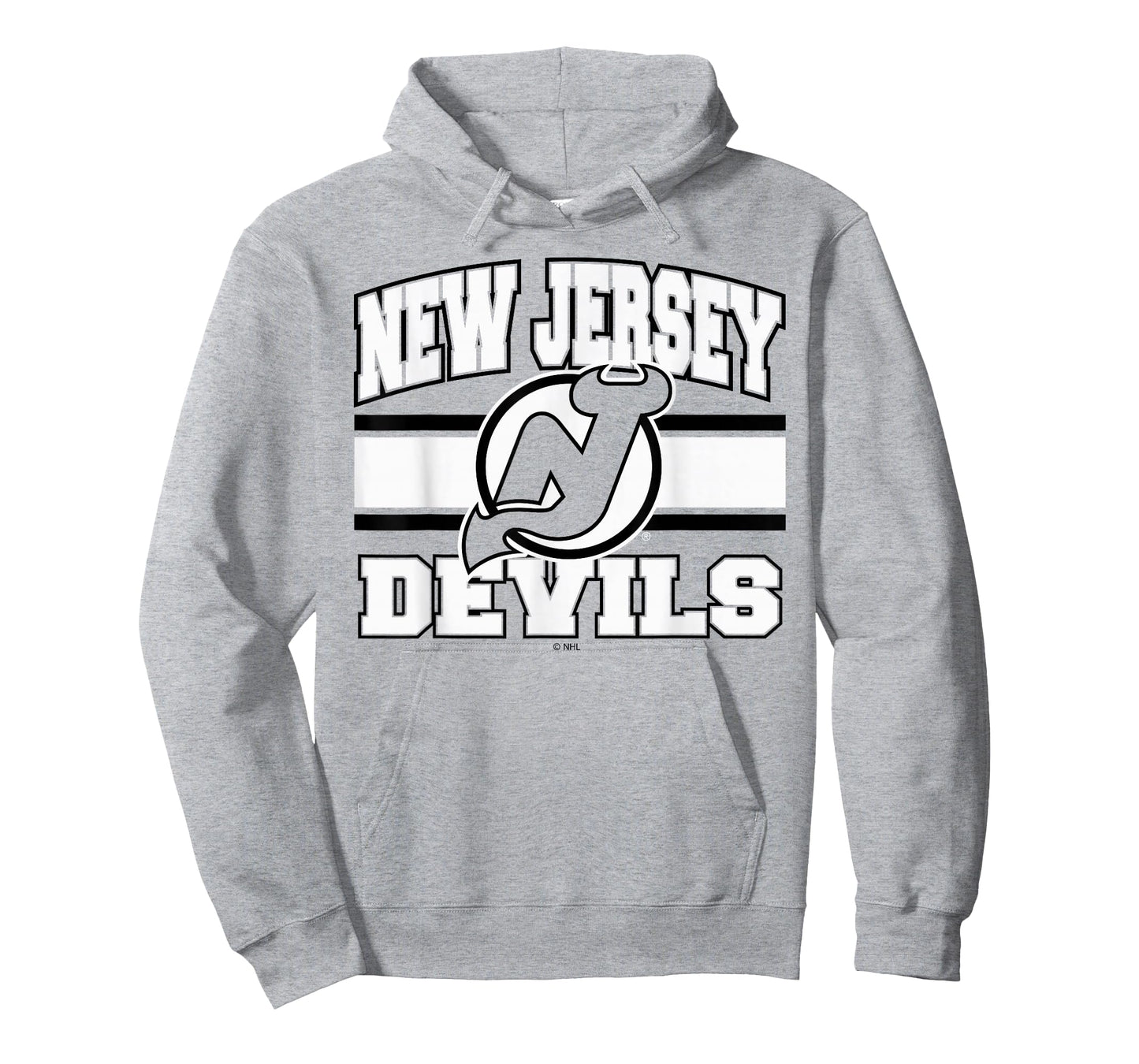 New Jersey Devils Stripe Red Officially Licensed T-Shirt