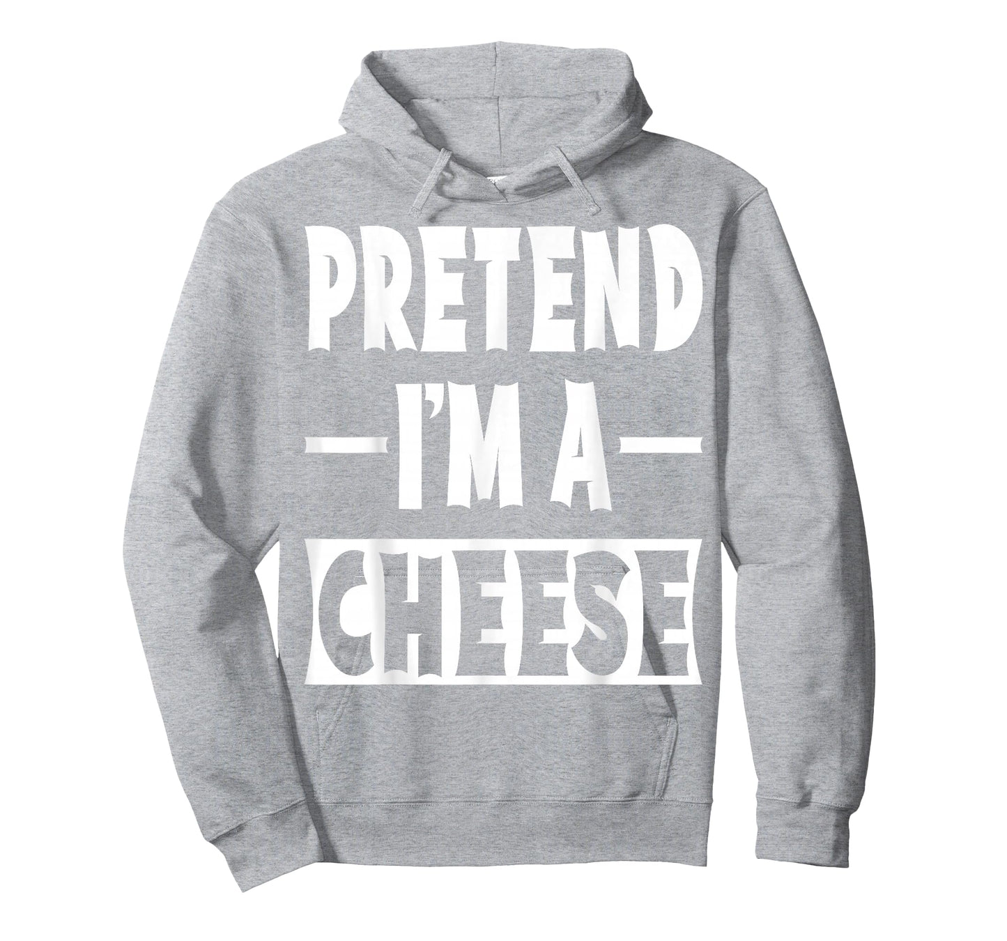 Pretend I'm A Cheese Costume Party Lazy Halloween Cheese T-Shirt