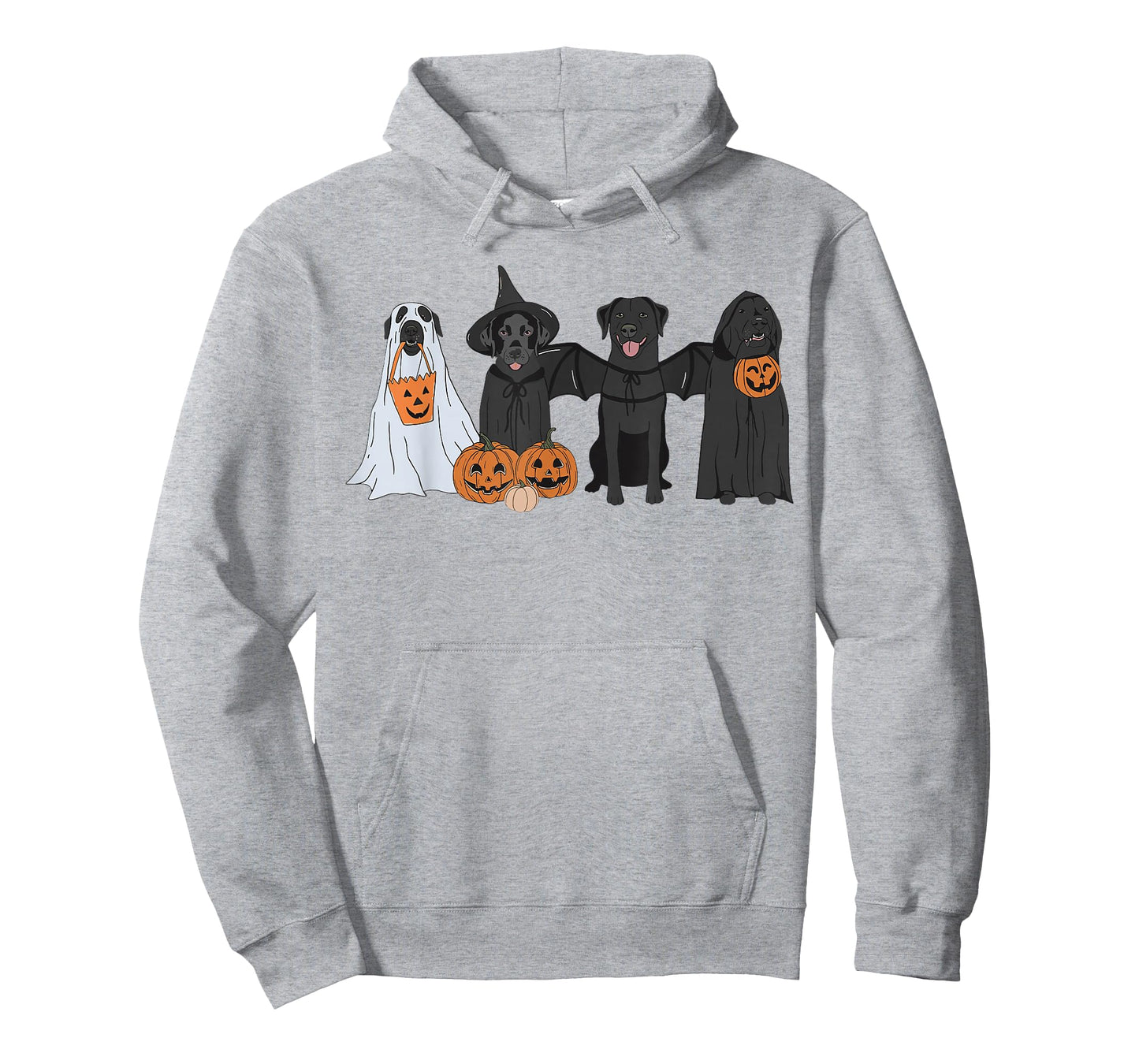 Cute Black Labrador Dog Halloween Pumpkin Labrador Dog Mom T-Shirt