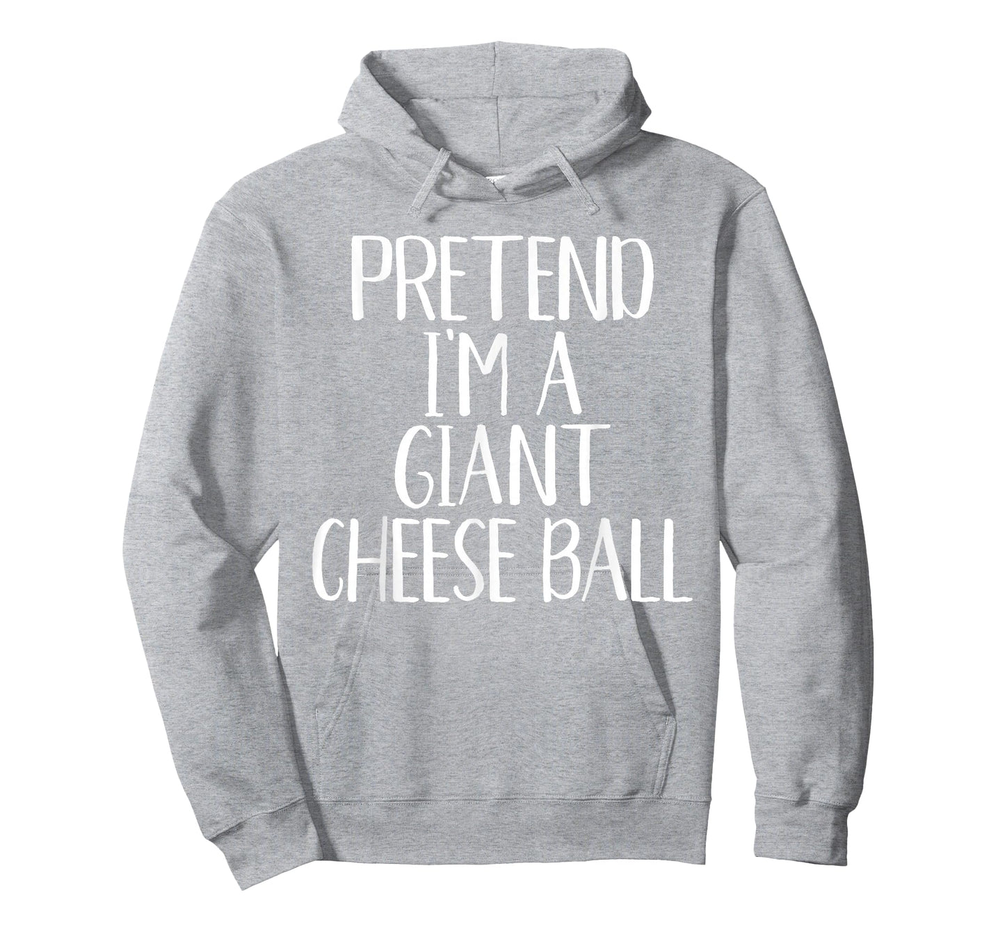 Pretend I'm A Giant Cheese Ball Family Funny Halloween Party T-Shirt