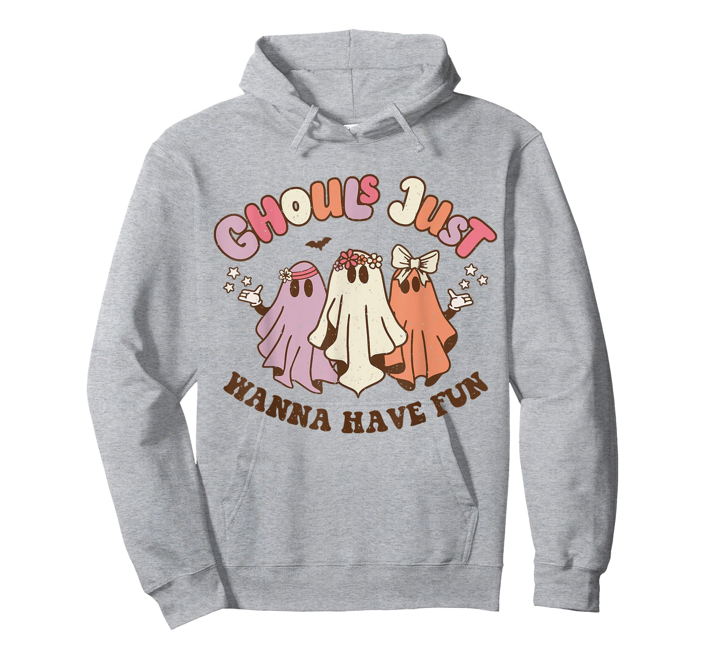 Ghouls Just Wanna Have Fun Retro Halloween Groovy Party T-Shirt