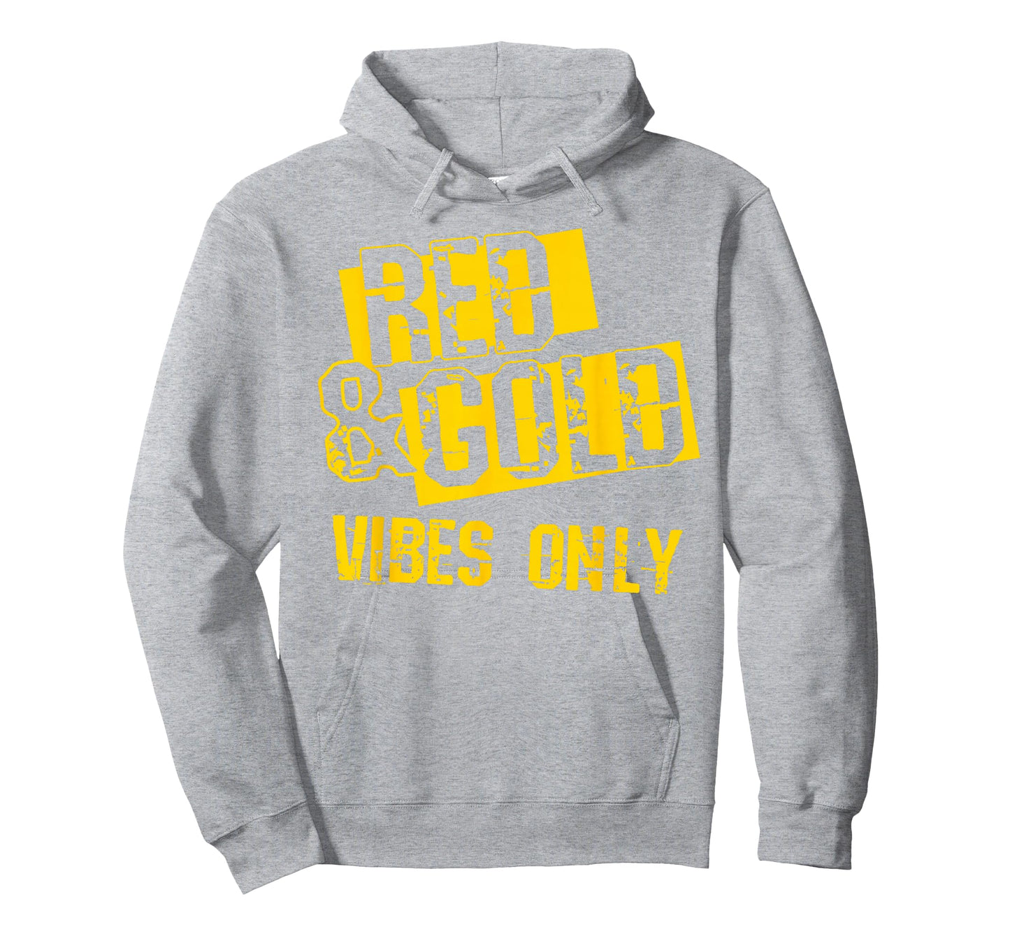 Red and Gold Game Day Group Shirt for High School Football T-Shirt