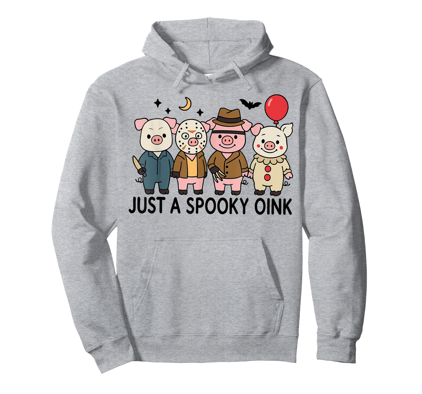 Just A Spooky Oink Funny Pig Ghost Halloween Spooky Season T-Shirt