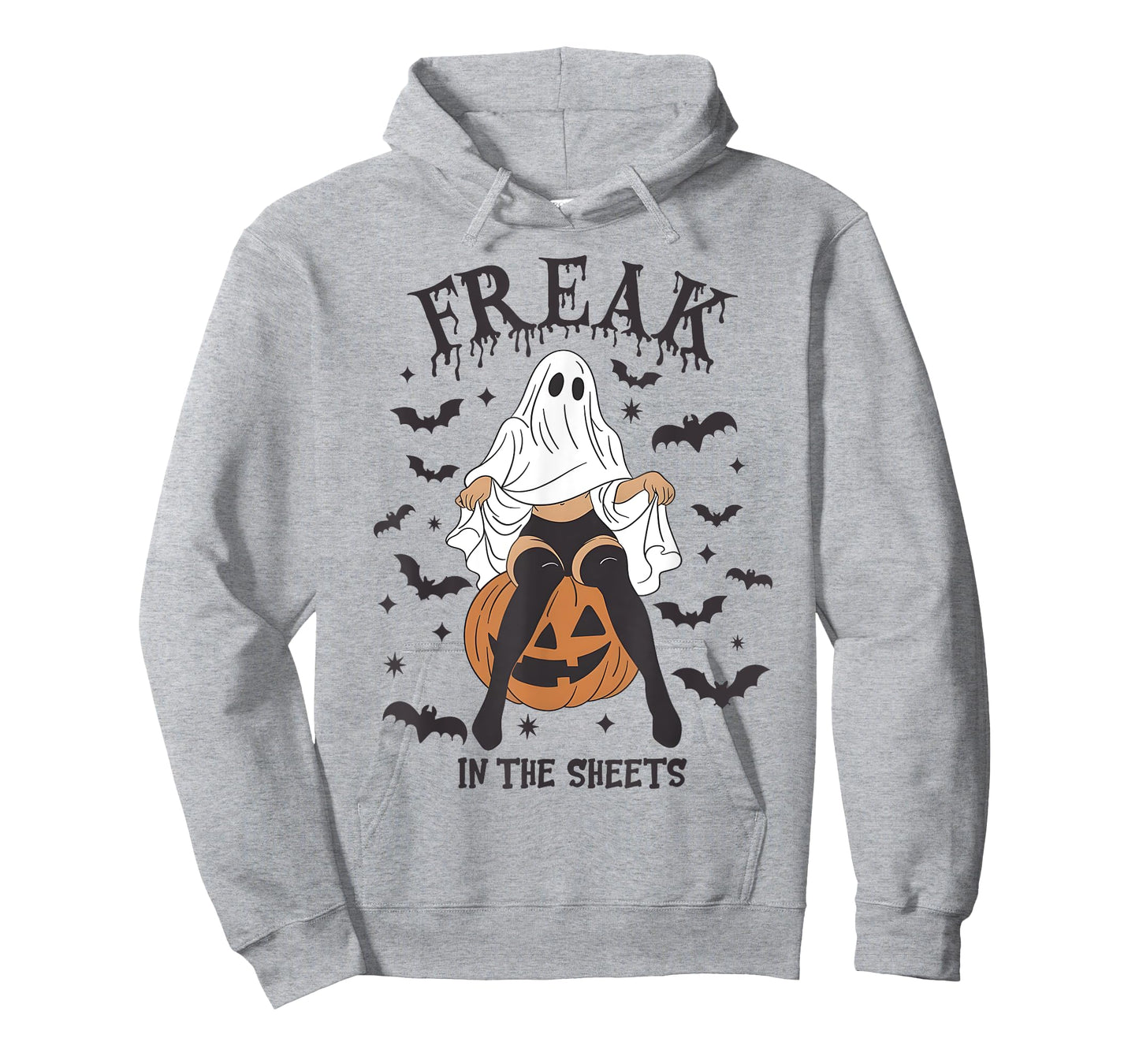 Freak in The Sheets Funny Halloween Sheet Ghost Humor T-Shirt