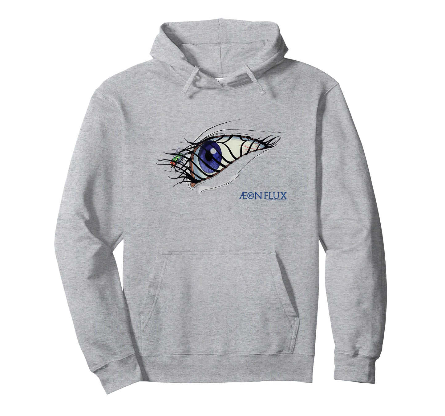 Aeon Flux Fly in the Eye with Show Logo 90s Cartoon T-Shirt