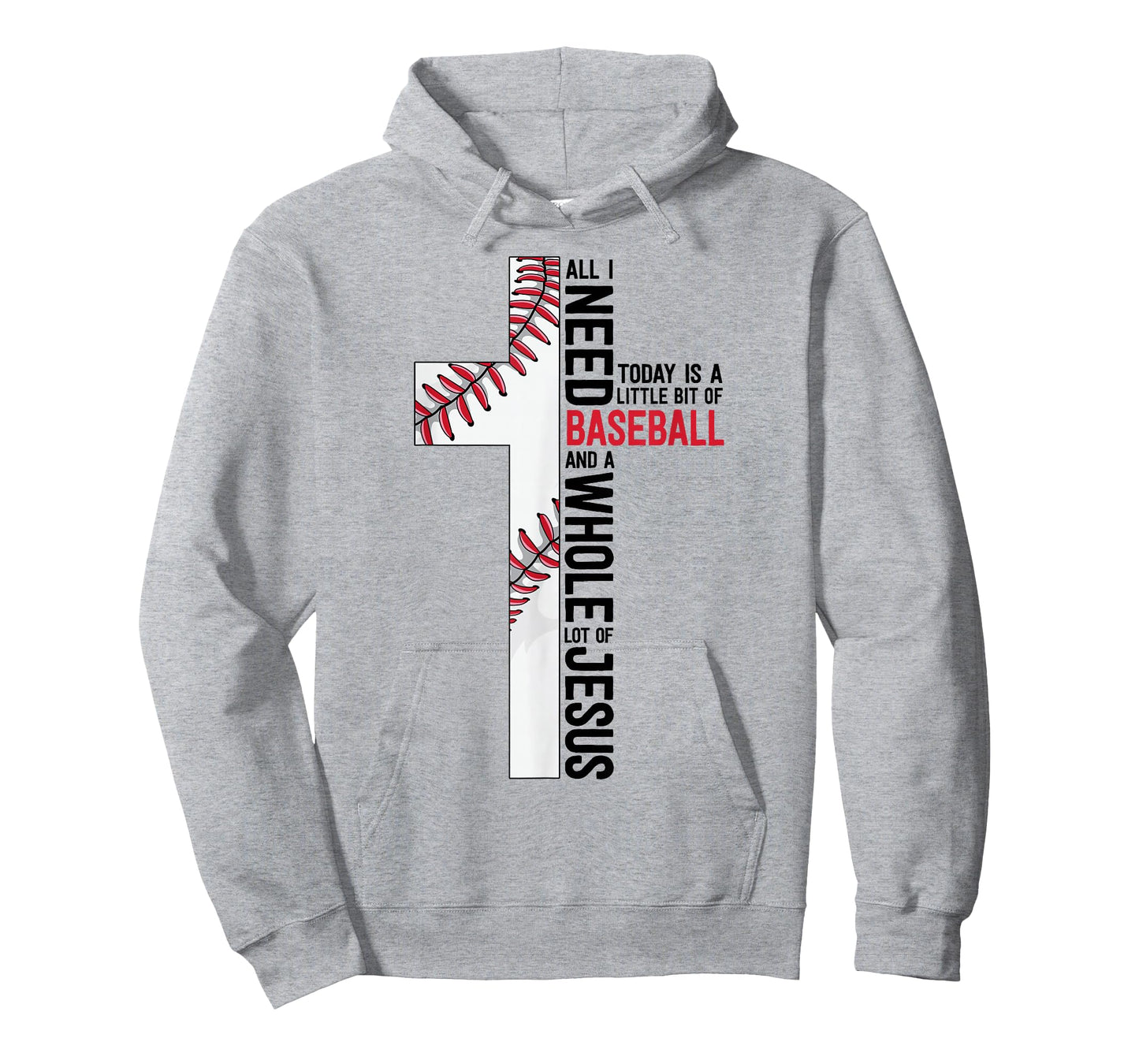 I Need Baseball And Jesus Sports Mom Gift Christian Cross T-Shirt