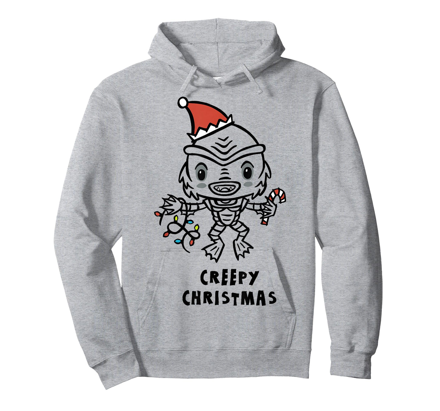 Universal Monsters Christmas Creature From The Black Lagoon T-Shirt