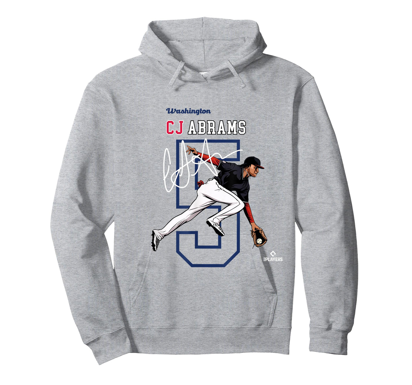 License Champs | Washington Baseball Fans | CJ Abrams MLBCJBRA3004 T-Shirt