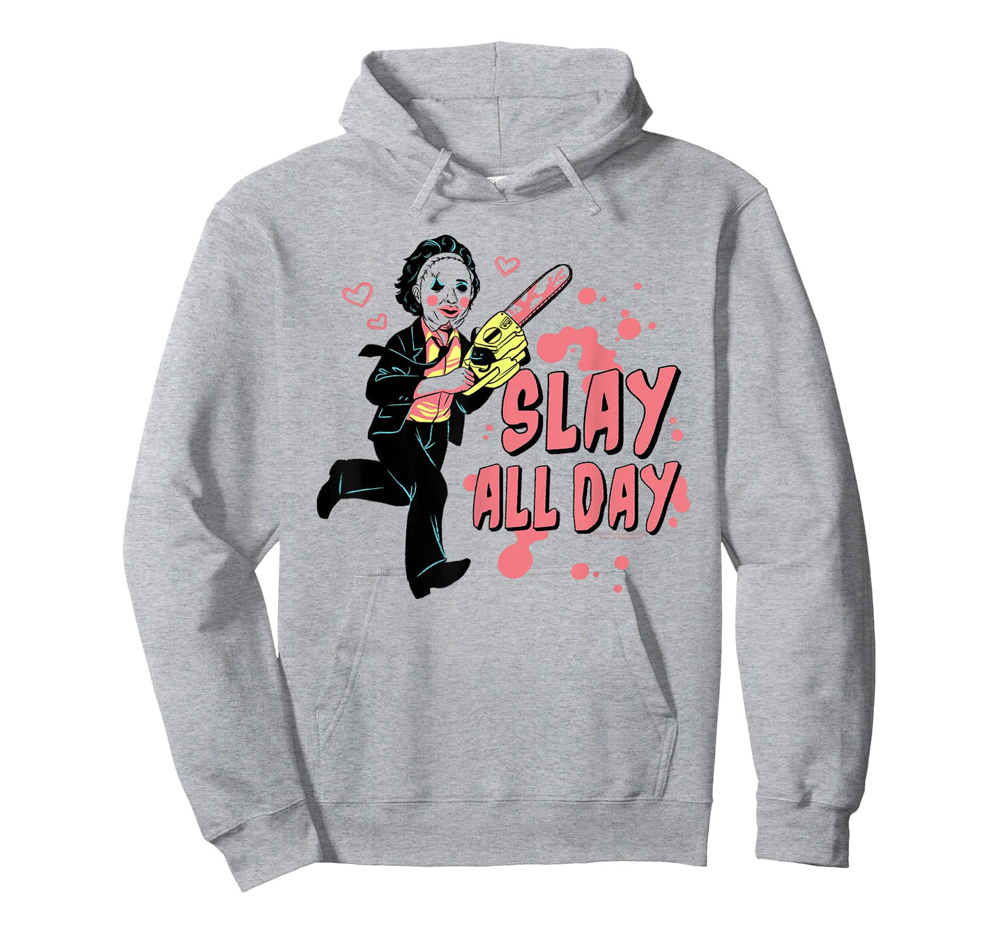 The Texas Chainsaw Massacre Slay All Day Leatherface Movie T-Shirt