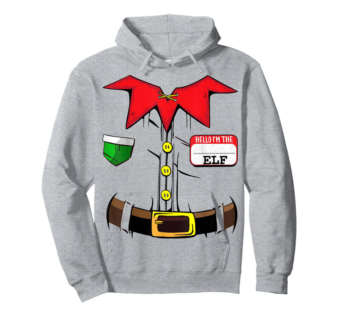 Custom Christmas I'm Elf Shirt Add Your Text Blank Name Tag T-Shirt