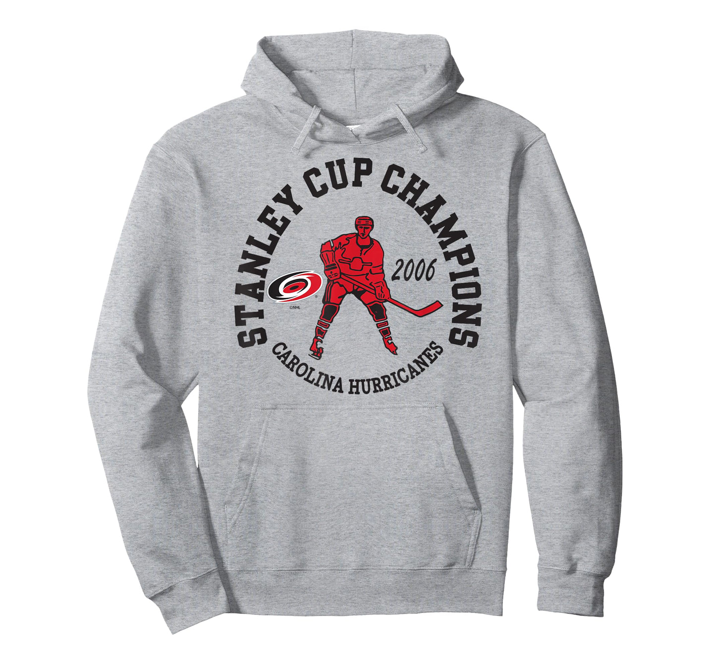 Carolina Hurricanes Stanley Cup Champions 2006 Gray T-Shirt