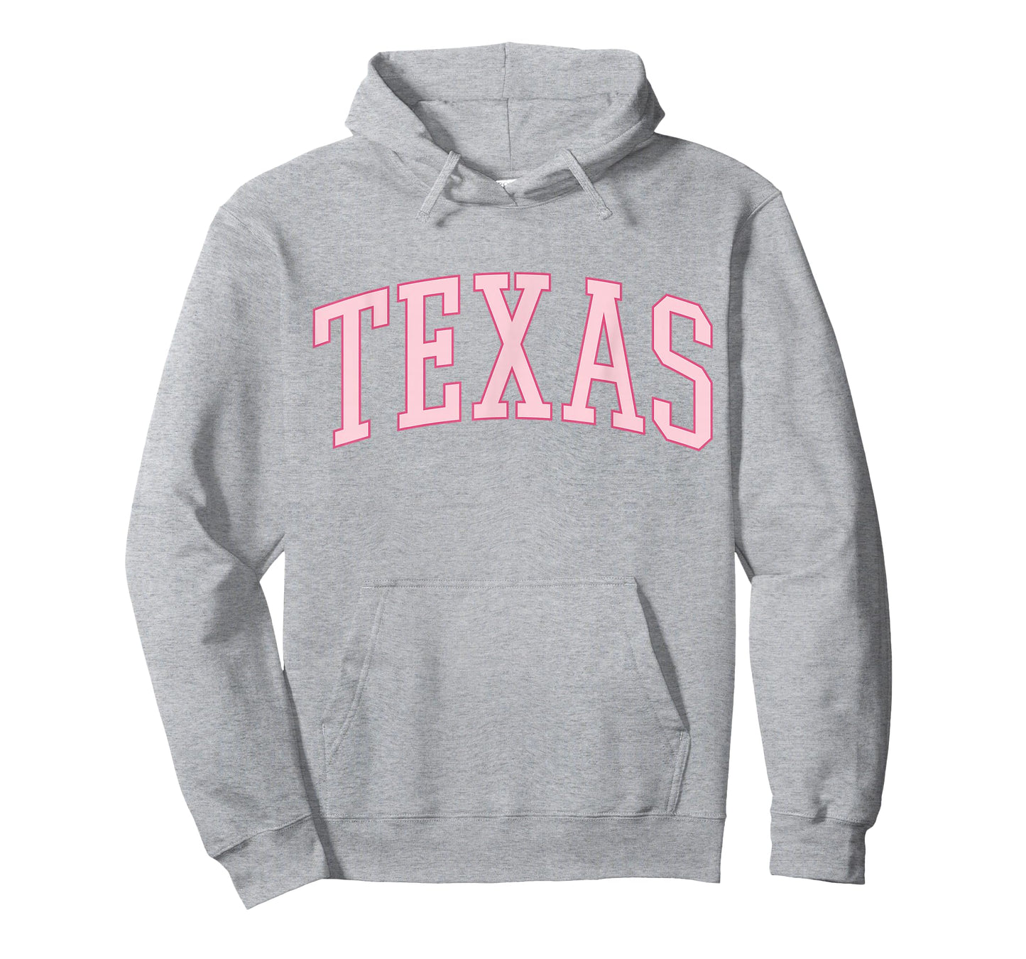 Preppy Varsity Pink Texas T-Shirt