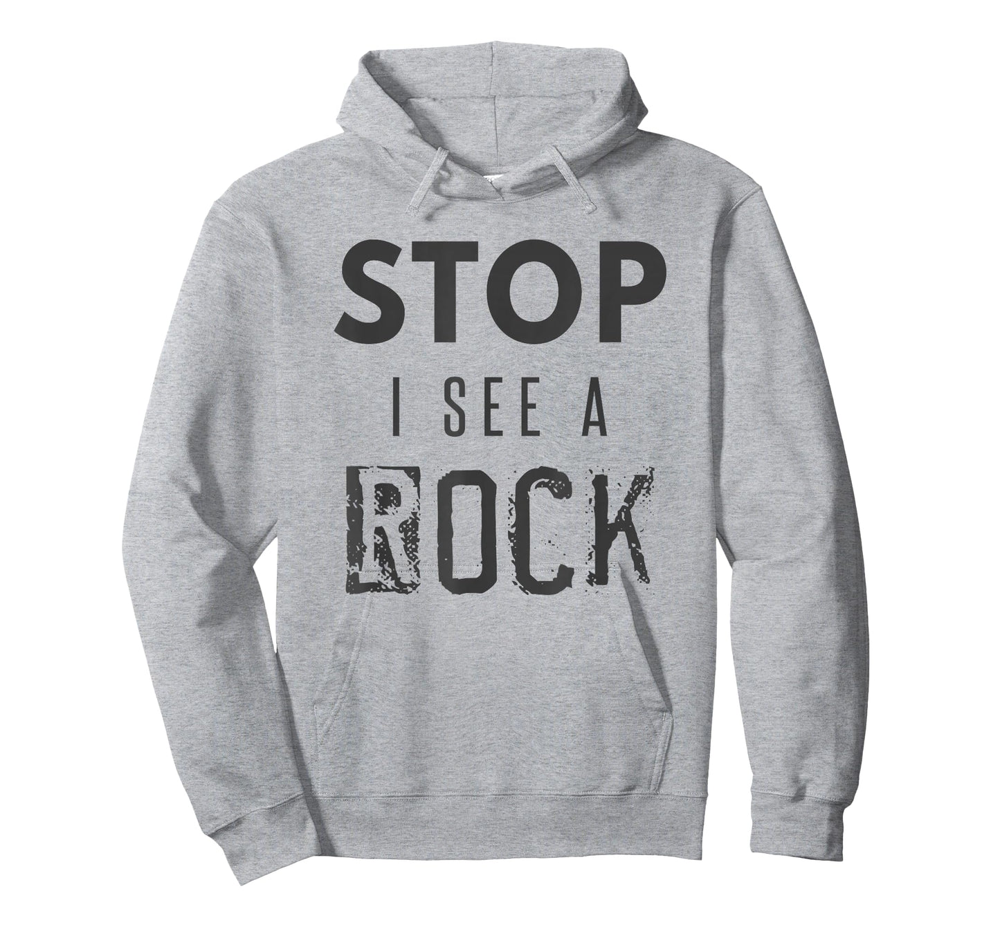 Stop I See a Rock Geologist T-Shirt Geology Pun Rocks Tee T-Shirt