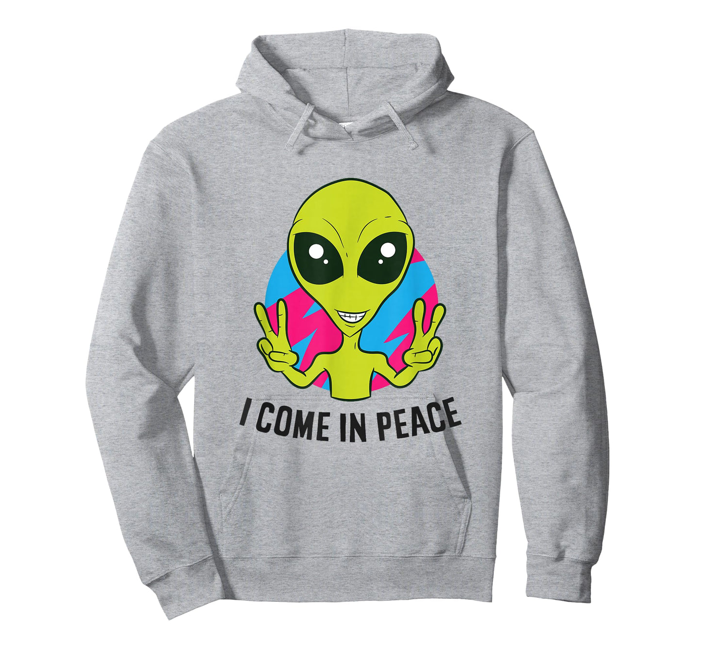 Alien Ufo Space Rave EDM Music I Come In Peace T-Shirt