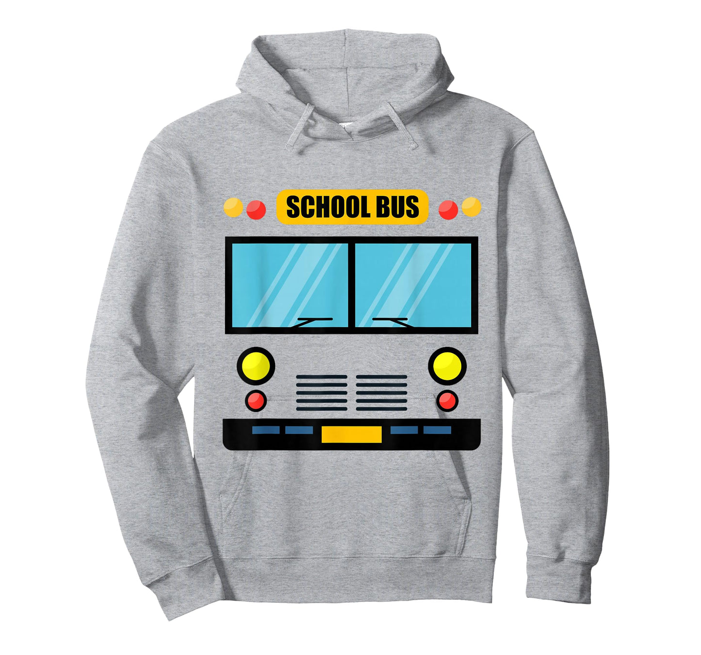 School Bus Costume Cool Easy Vehicle Halloween T-Shirt
