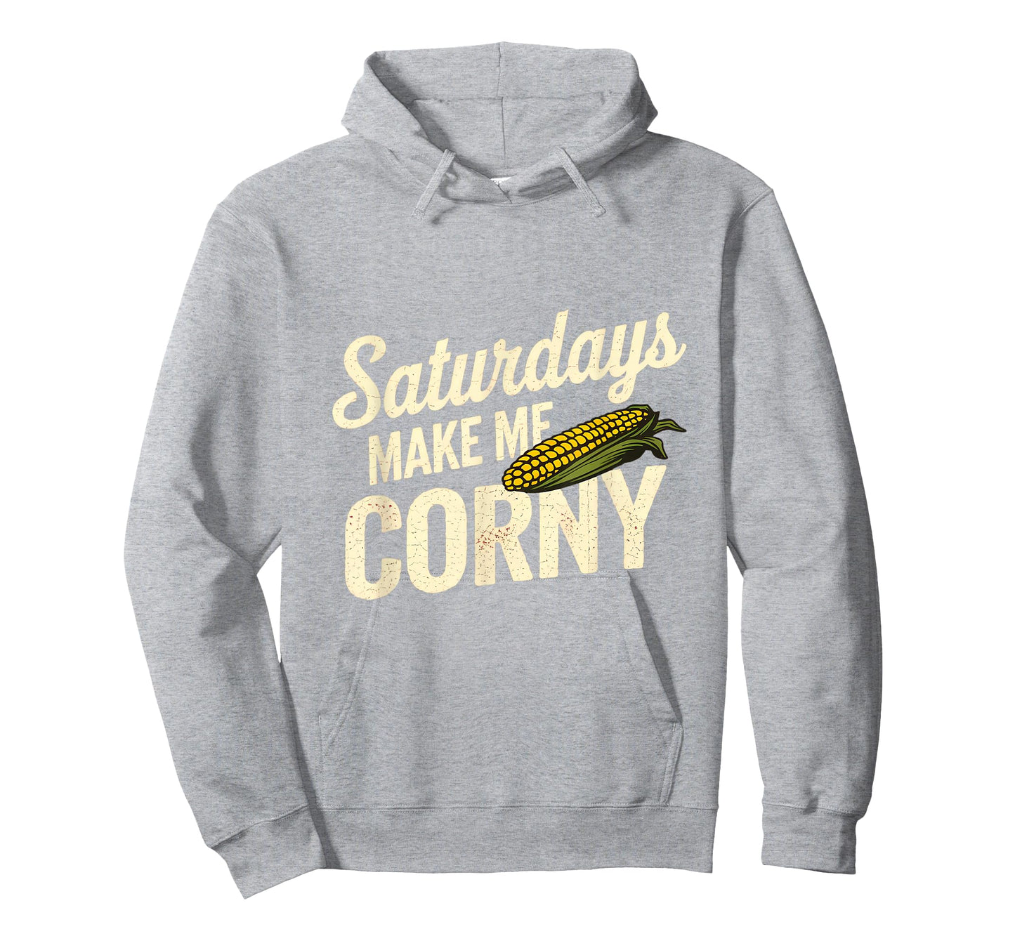 Saturdays Make Me Corny - Funny Nebraska T-Shirt