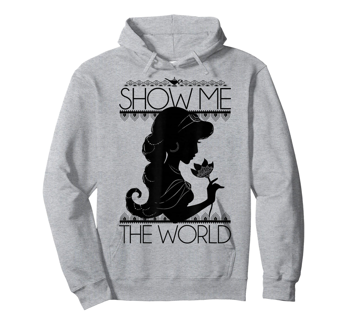 Disney Aladdin Jasmine Show Me The World Silhouette T-Shirt T-Shirt