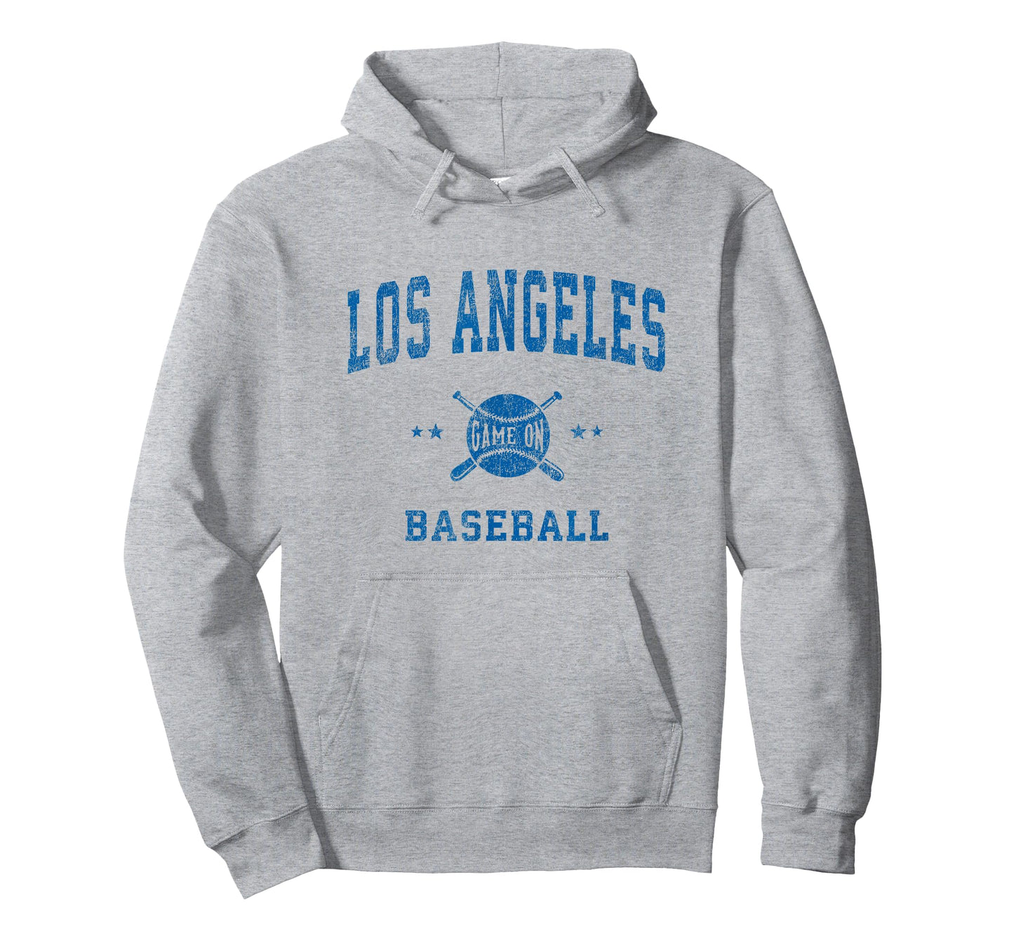 Los Angeles LA Vintage Baseball Throwback Retro Design T-Shirt