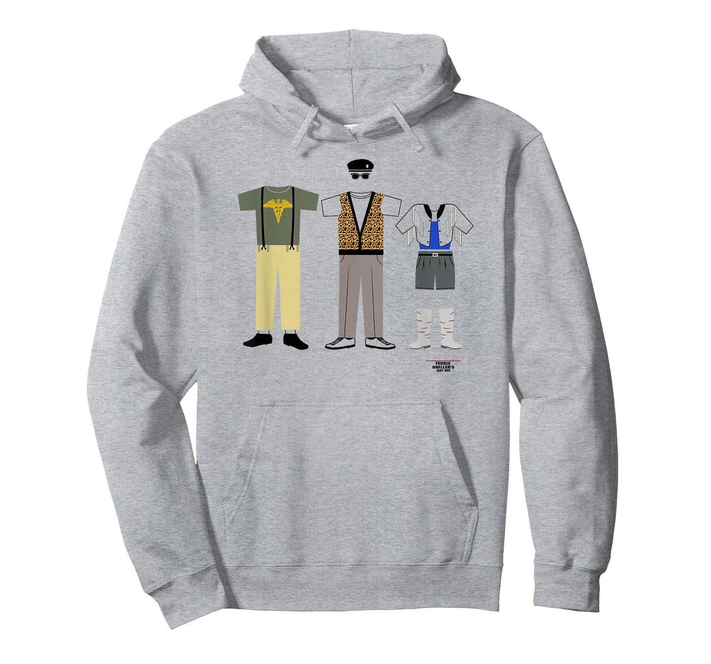 Ferris Bueller's Day Off Character Clothing Movie T-Shirt
