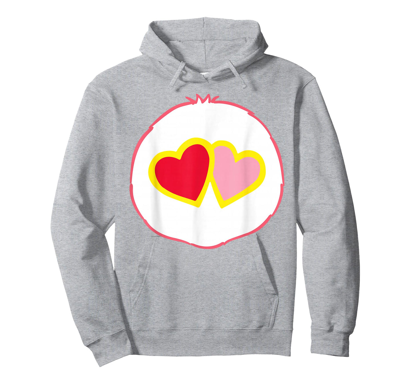Care Bears Love-a-Lot Bear Belly Easy Halloween Costume Cute T-Shirt