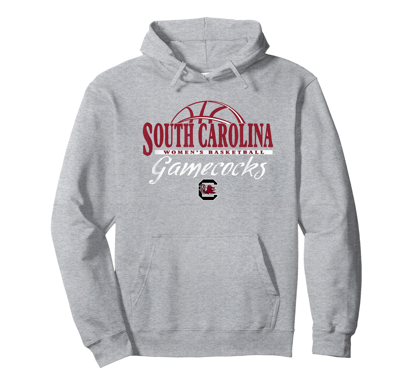South Carolina Gamecocks Women's Basketball Layup Gray T-Shirt