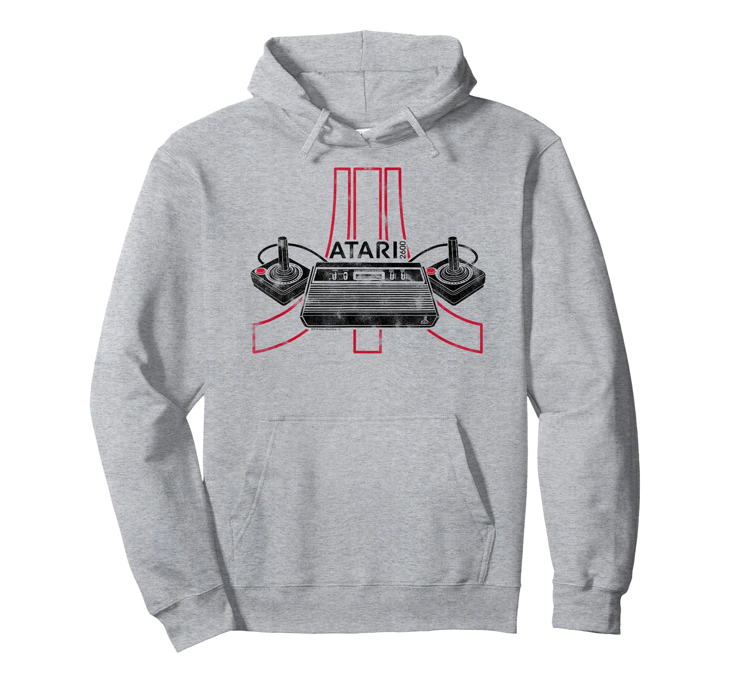 ATARI 2600 Gaming Console & Joysticks Logo T-Shirt