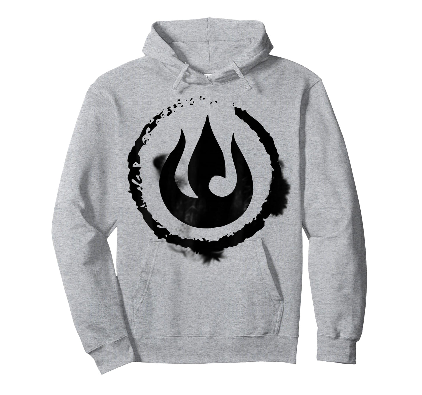 The Legend of Korra Fire Nation Symbol Sketch T-Shirt