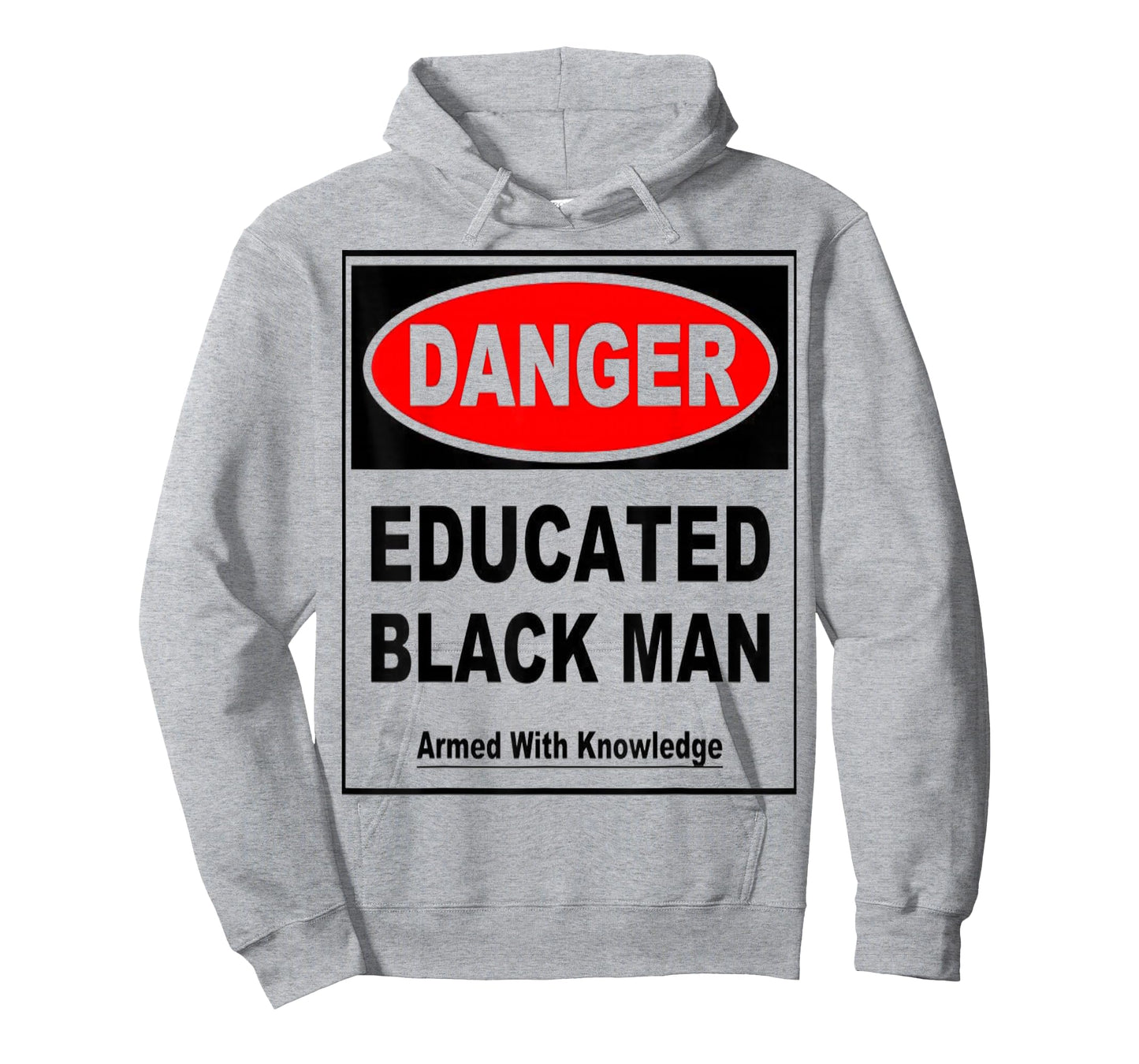 Danger Educated Black Man With Knowledge T-shirt T-Shirt