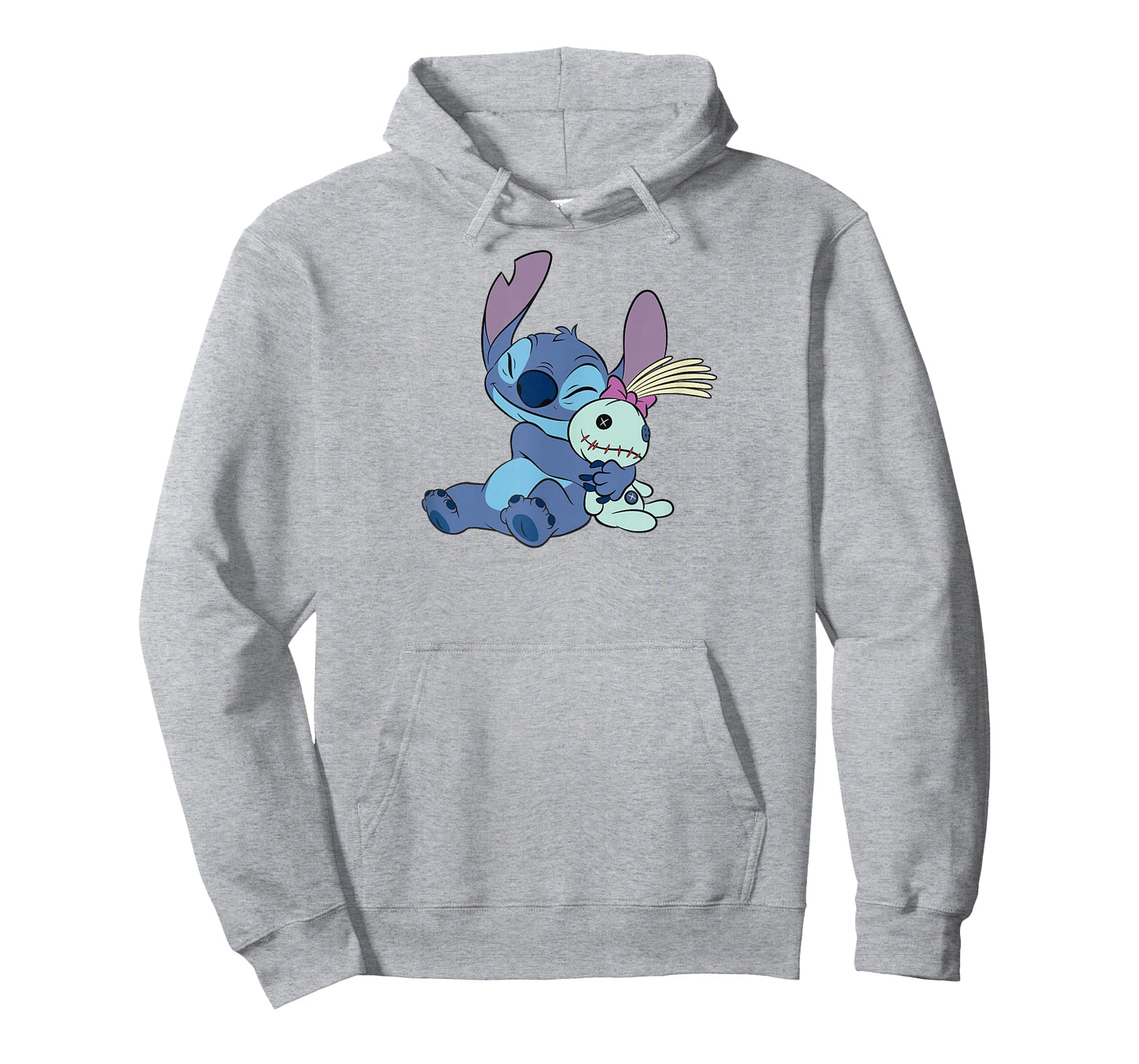 Disney Lilo & Stitch Cute Stitch And Scrump Big Hug Portrait T-Shirt