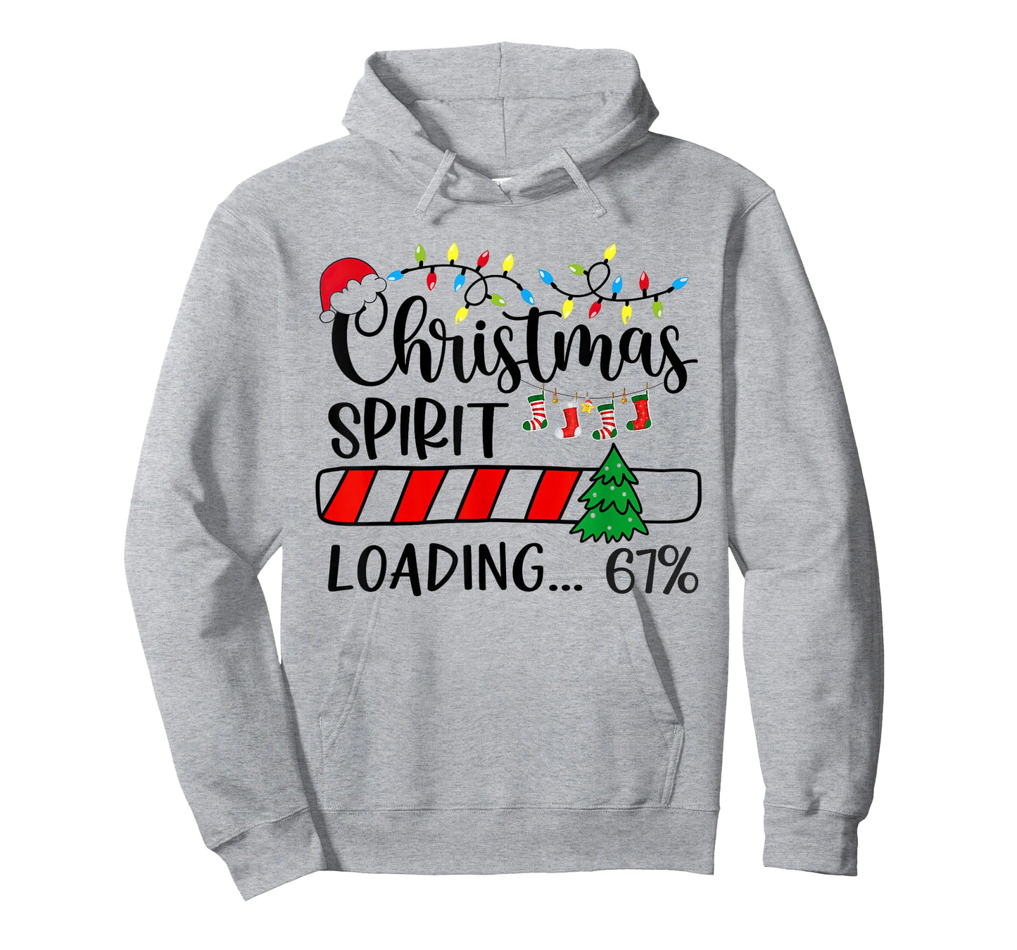 67 Meme Six Seven Christmas Spirit Loading 67 Funny T-Shirt