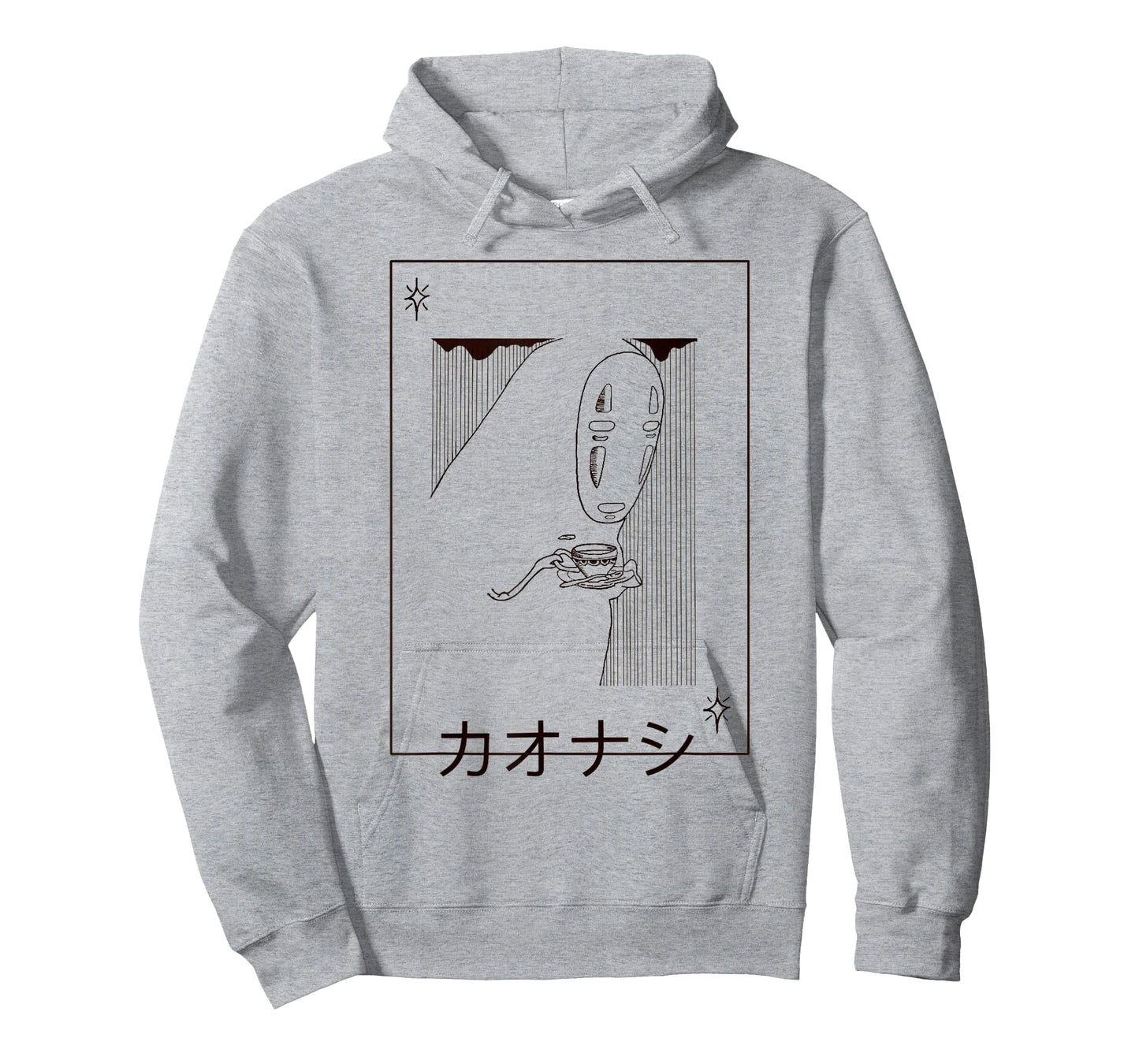 No face tea party funny anime japanese T-Shirt