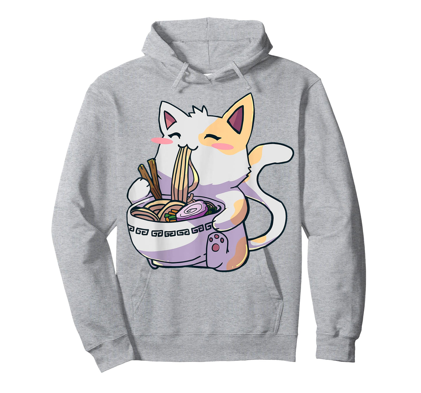 Ramen Cat Kawaii Anime Tee Japanese Gift T-Shirt