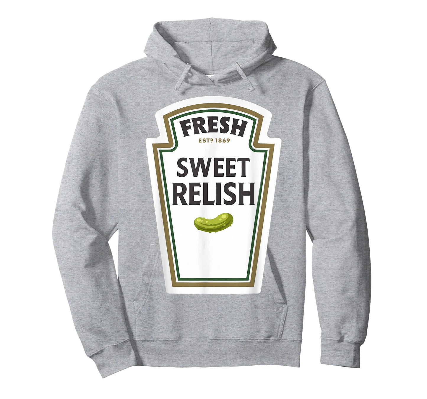 Halloween Matching Costume Fresh Sweet Relish Bottle Label T-Shirt