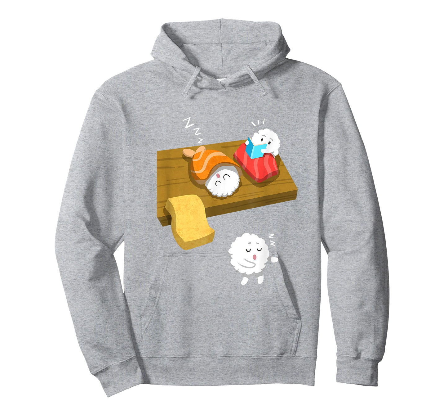 Sleep Walking Sushi Funny Japanese Food Sashimi Gift T Shirt T-Shirt